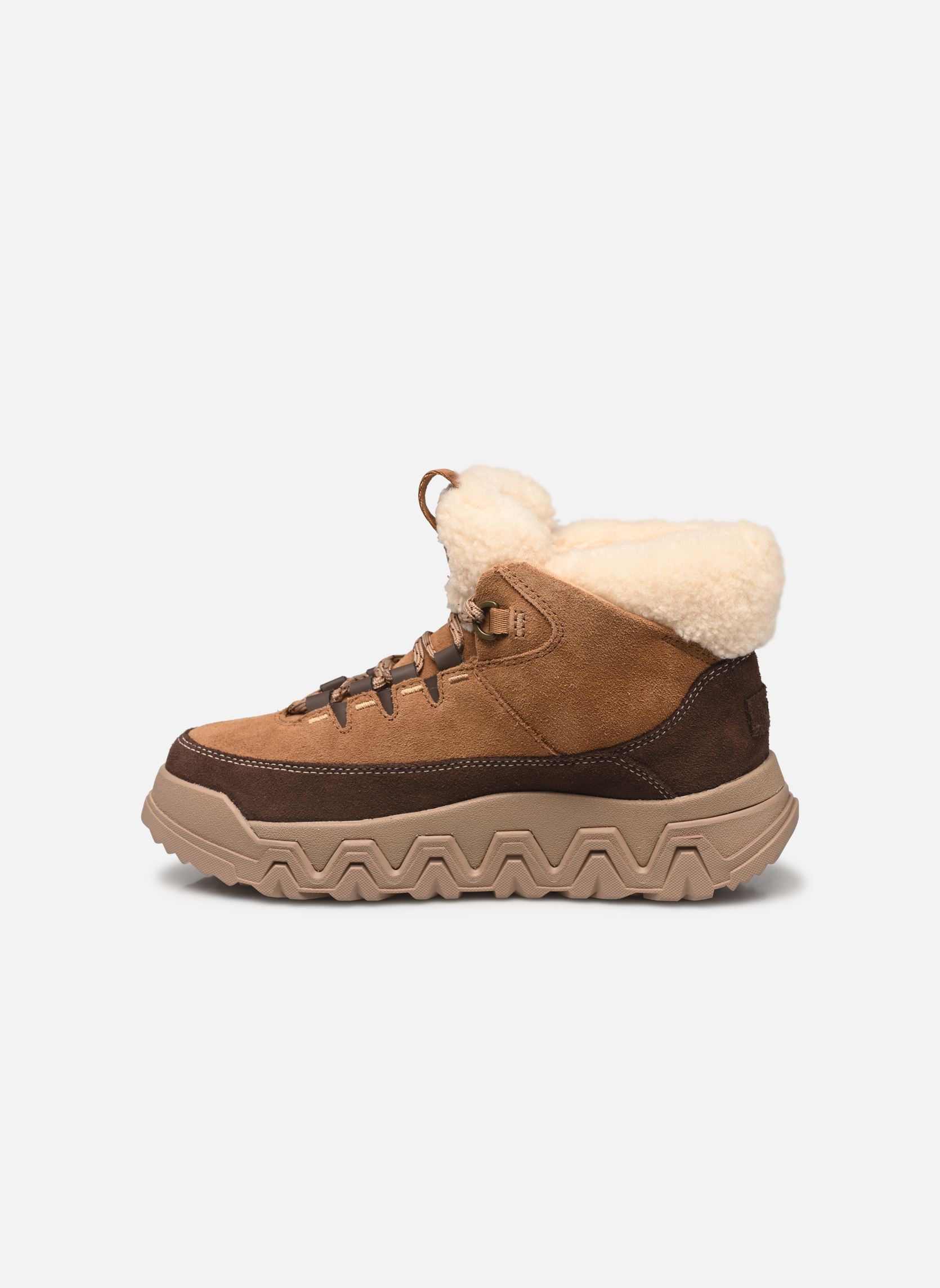 Gefütterte Stiefeletten W TERRETRAIL COZY LACE damen braun UGG Gefütterte Stiefeletten W TERRETRAIL COZY LACE damen braun CHESTNUT