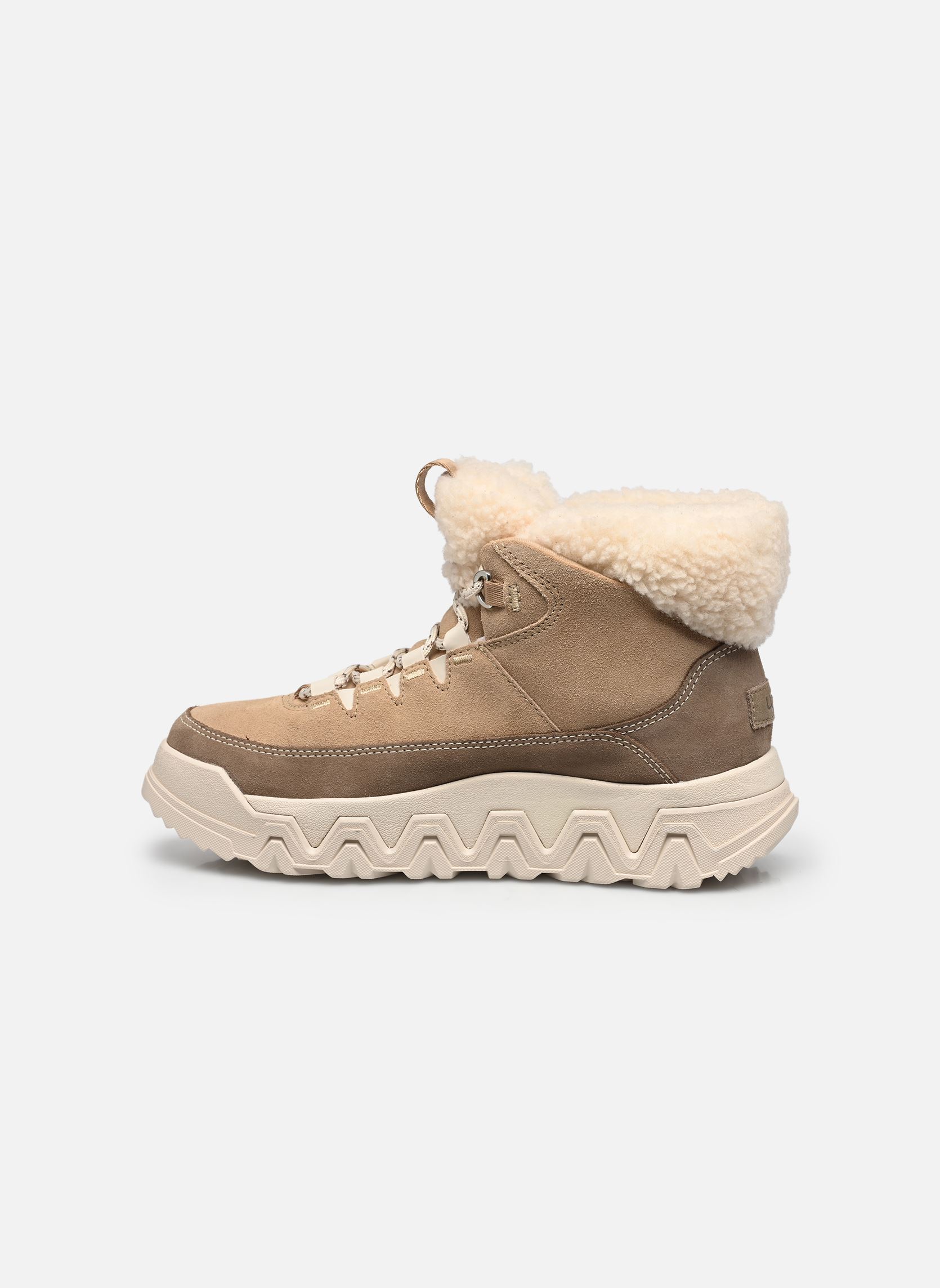 Gevoerde enkellaarsjes W TERRETRAIL COZY LACE dames beige UGG Gevoerde enkellaarsjes W TERRETRAIL COZY LACE dames beige SAND
