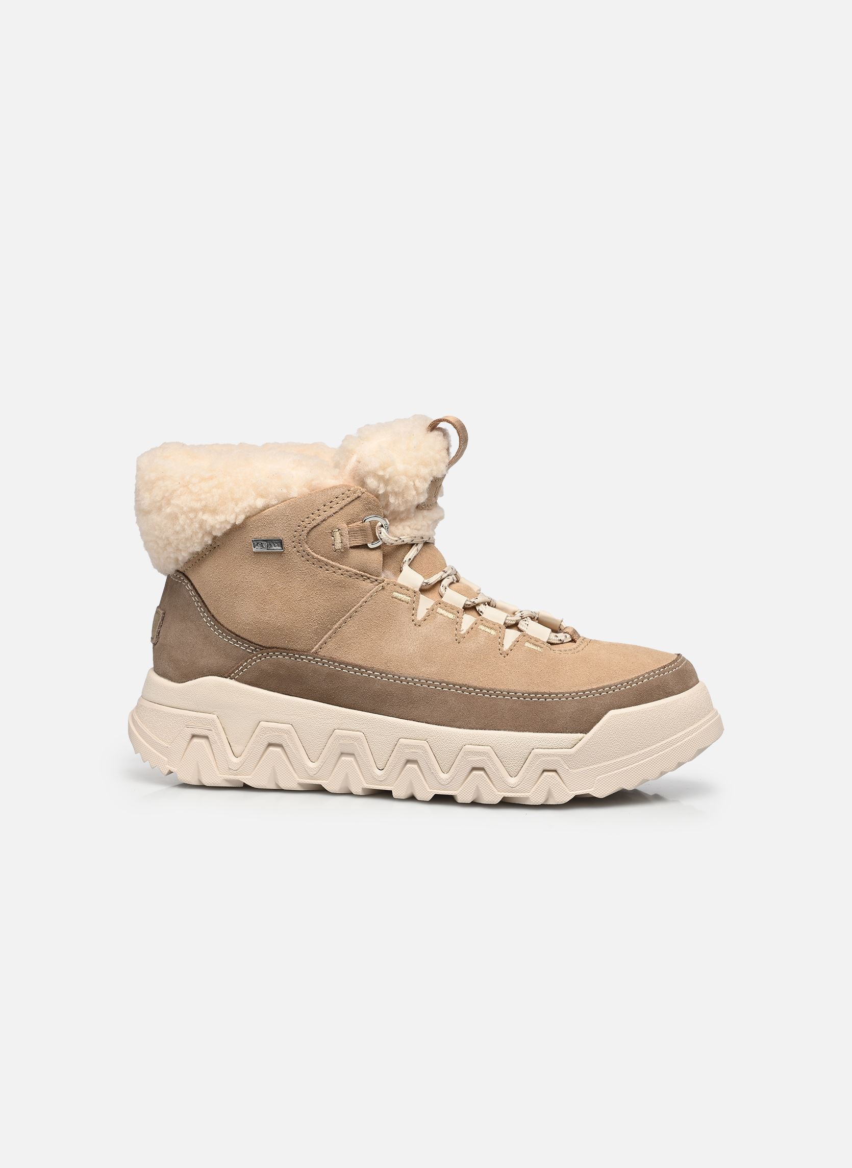 Gevoerde enkellaarsjes W TERRETRAIL COZY LACE dames beige UGG Gevoerde enkellaarsjes W TERRETRAIL COZY LACE dames beige SAND