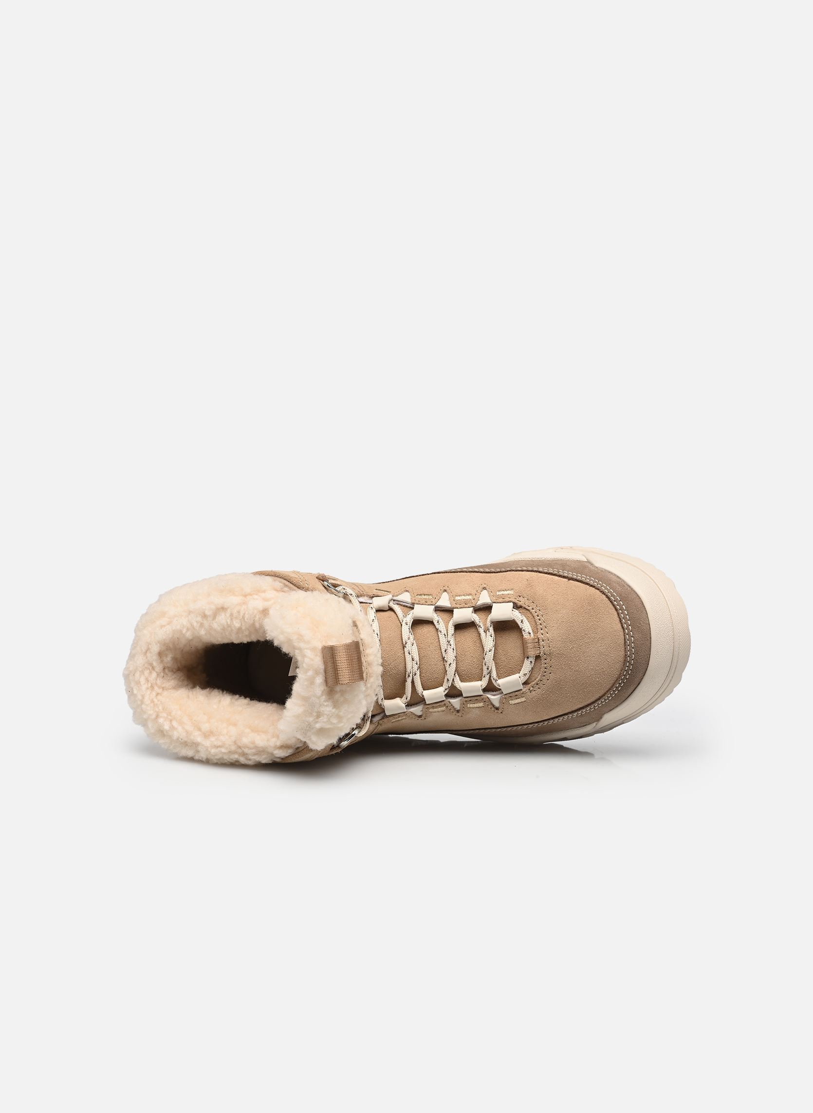 Gevoerde enkellaarsjes W TERRETRAIL COZY LACE dames beige UGG Gevoerde enkellaarsjes W TERRETRAIL COZY LACE dames beige SAND