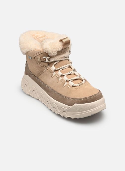 UGG Bottines fourrées W TERRETRAIL COZY LACE femme beige