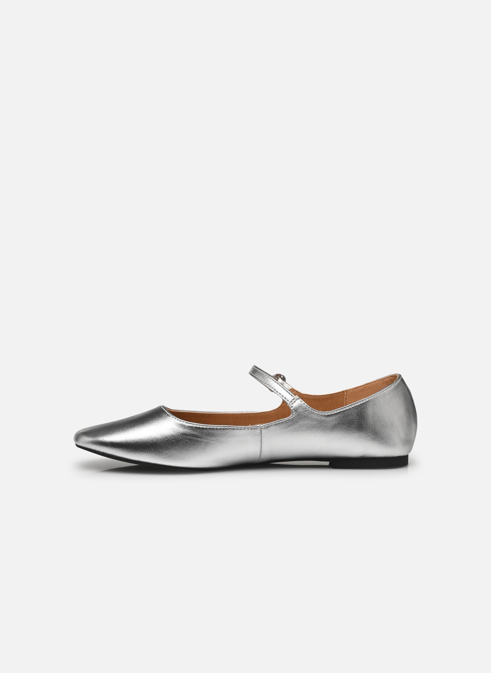 Klassieke ballerina's Dorine dames zilver Eram Klassieke ballerina's Dorine dames zilver Argent