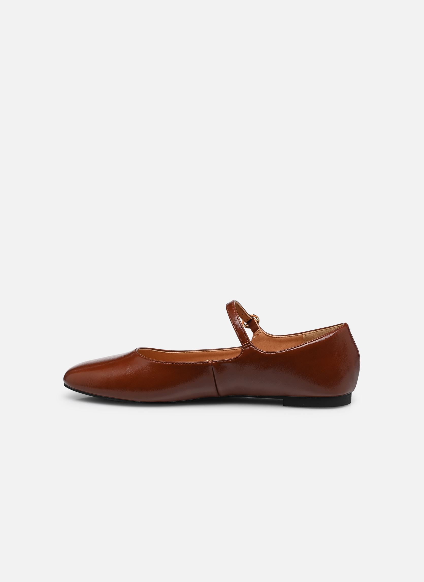 Klassieke ballerina's Dorine dames bruin Eram Klassieke ballerina's Dorine dames bruin Cognac