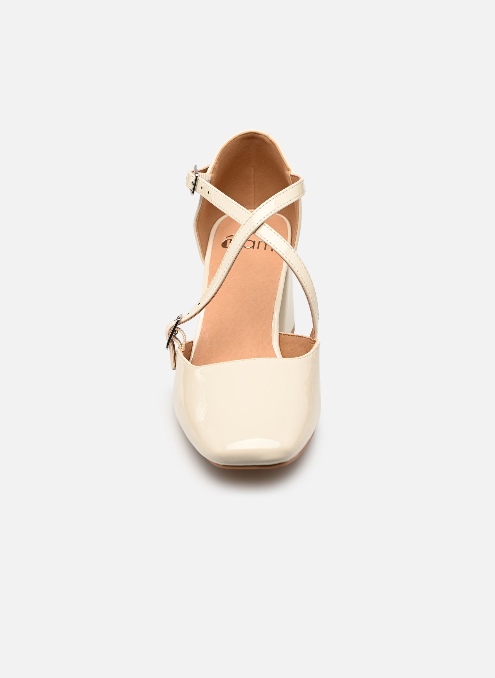 Slingback pumps Eileen dames wit Eram Slingback pumps Eileen dames wit Beige