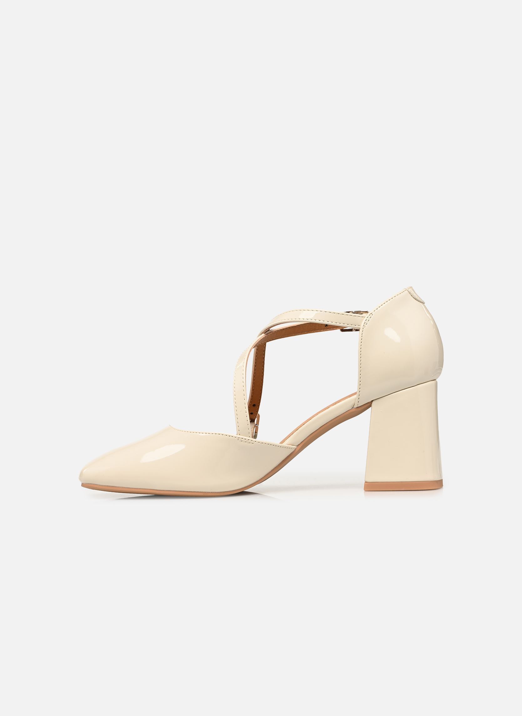 Slingback pumps Eileen dames wit Eram Slingback pumps Eileen dames wit Beige