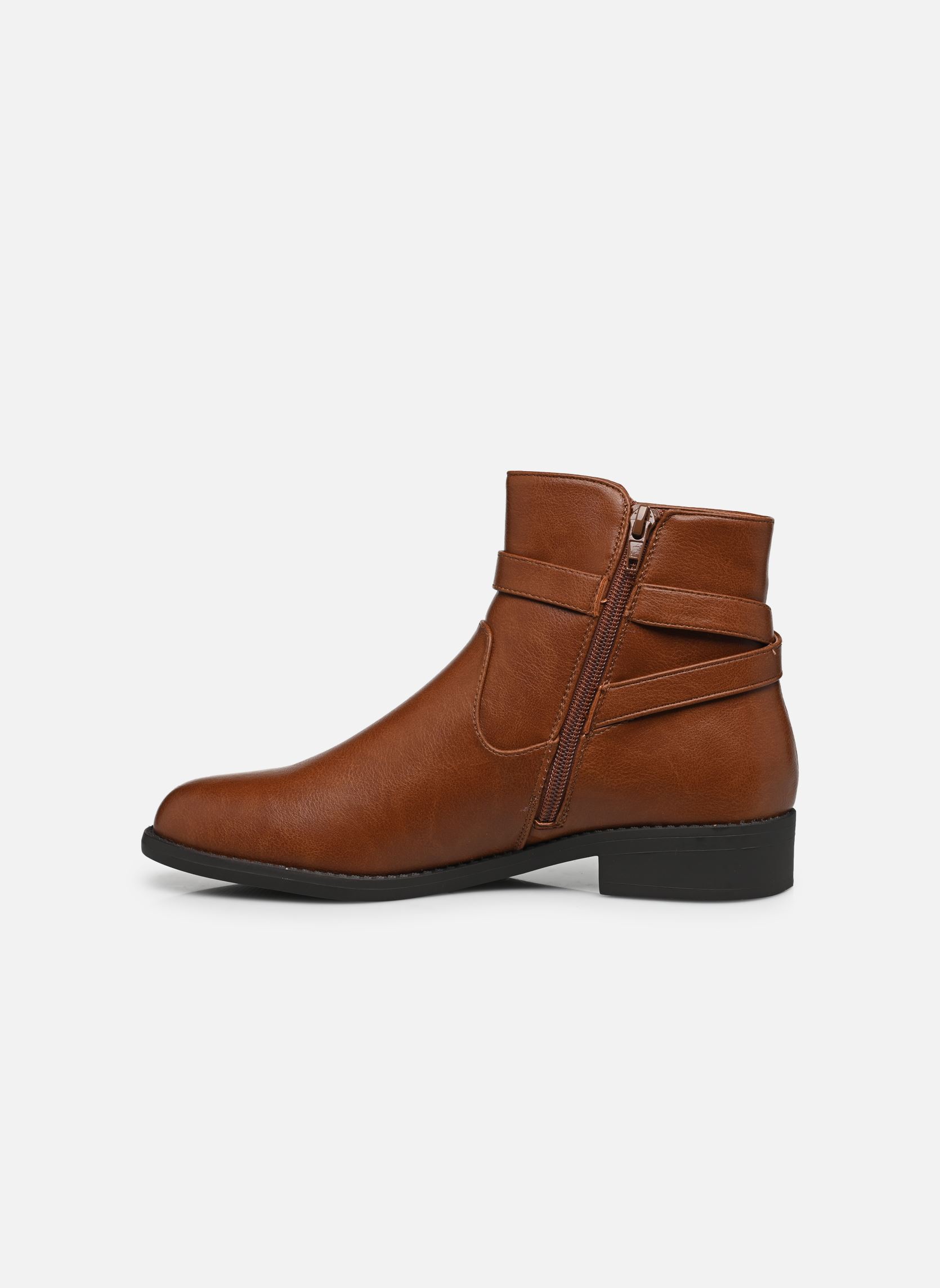 Bottines et boots Amelie femme marron Eram Bottines et boots Amelie femme marron Cognac