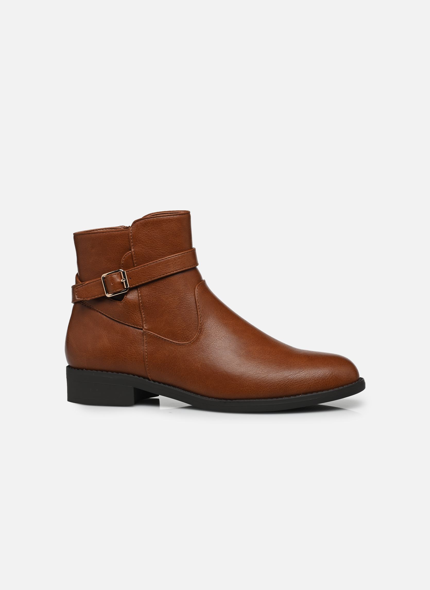 Bottines et boots Amelie femme marron Eram Bottines et boots Amelie femme marron Cognac