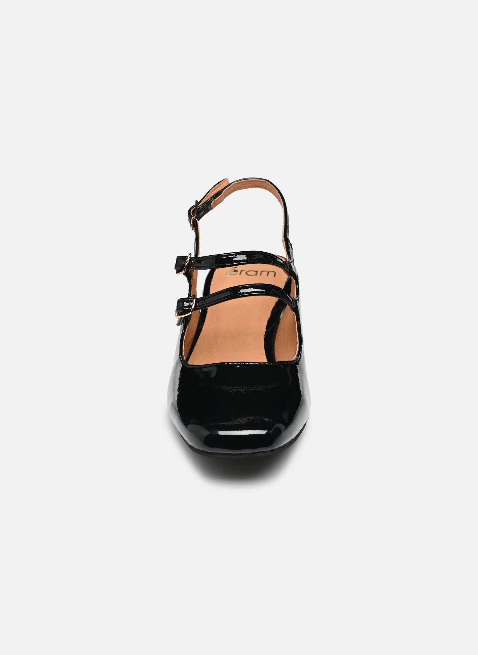 Zapatos de tacón con correas Esther mujer negro Eram Zapatos de tacón con correas Esther mujer negro Noir
