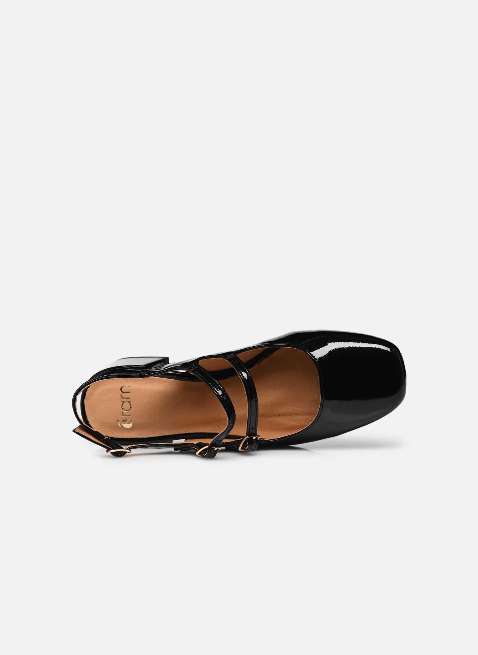 Zapatos de tacón con correas Esther mujer negro Eram Zapatos de tacón con correas Esther mujer negro Noir