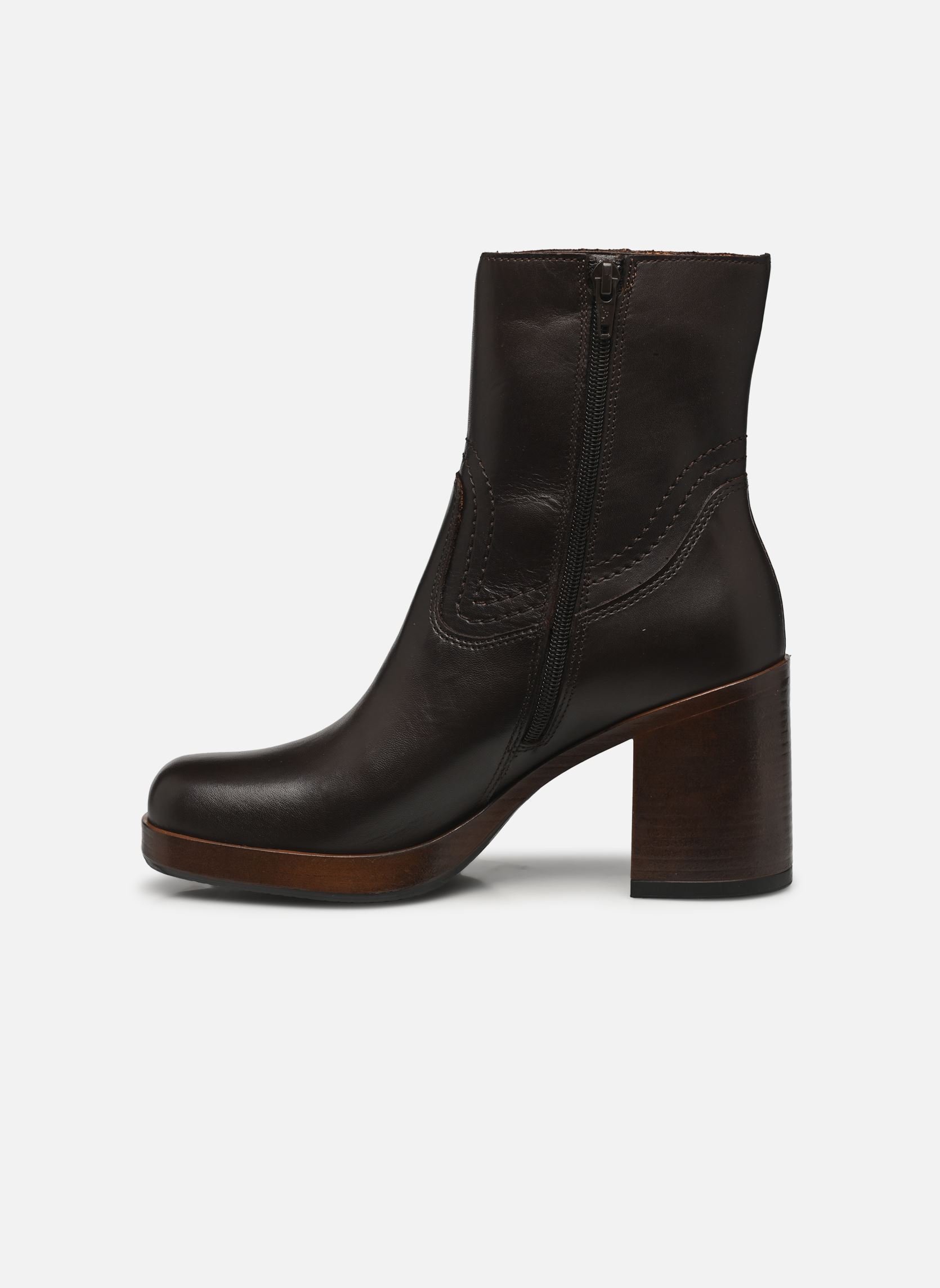 Stiefeletten und Stiefel Celia damen braun Eram Stiefeletten und Stiefel Celia damen braun Marron foncé