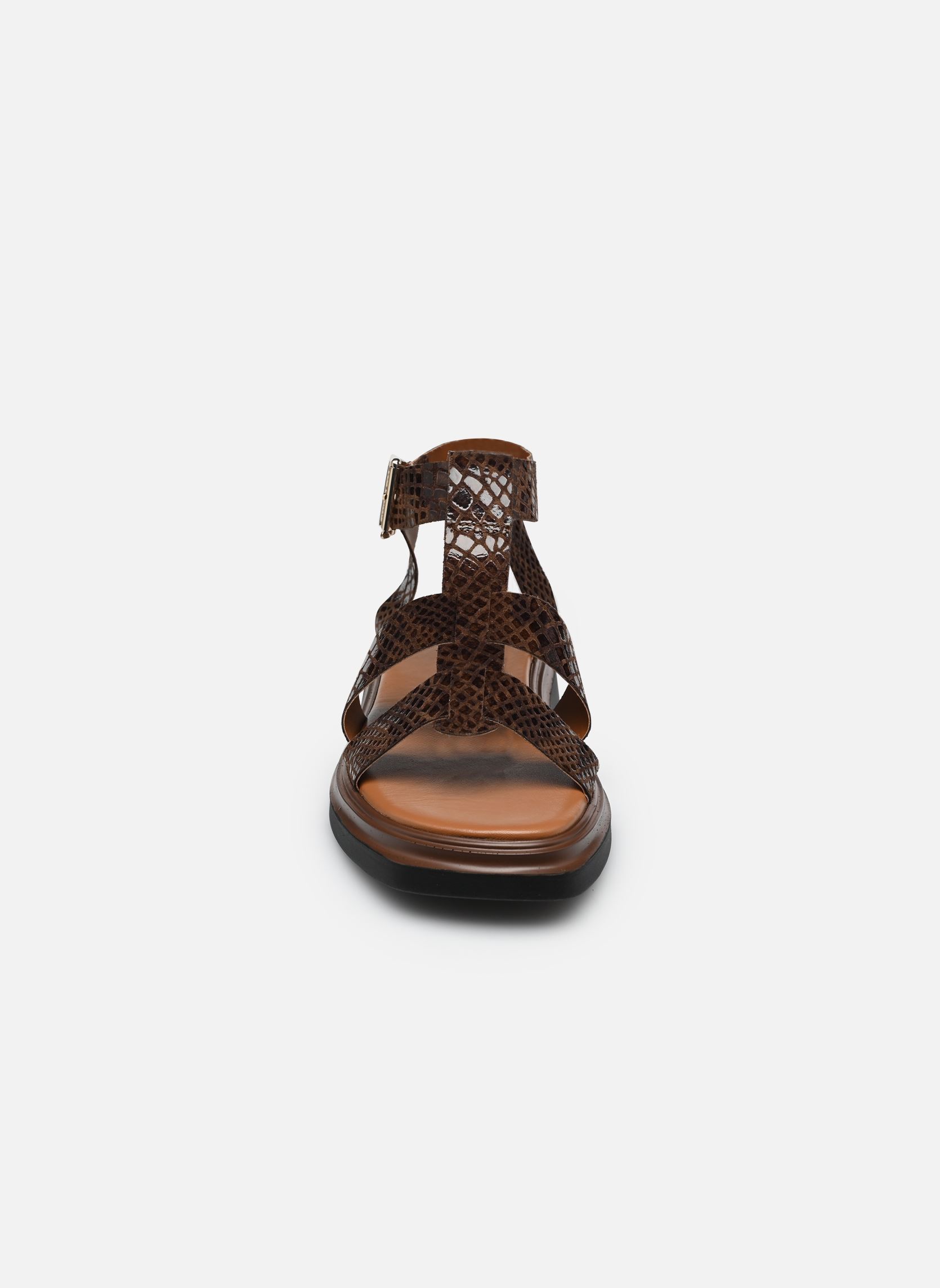Sandales Suzanne femme marron Eram Sandales Suzanne femme marron Marron/Python