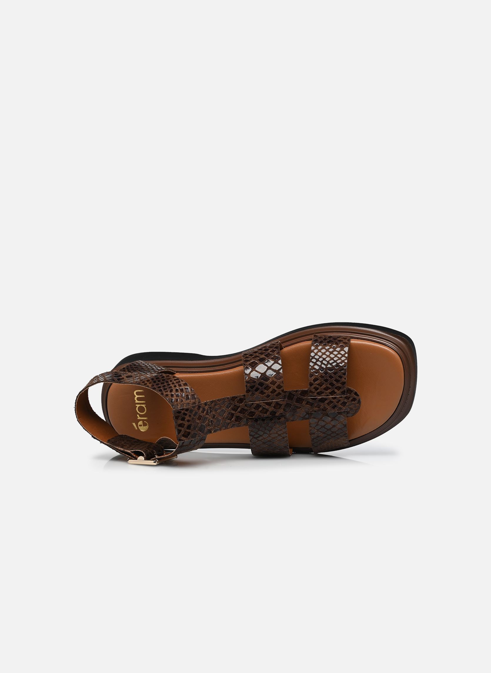 Sandales Suzanne femme marron Eram Sandales Suzanne femme marron Marron/Python