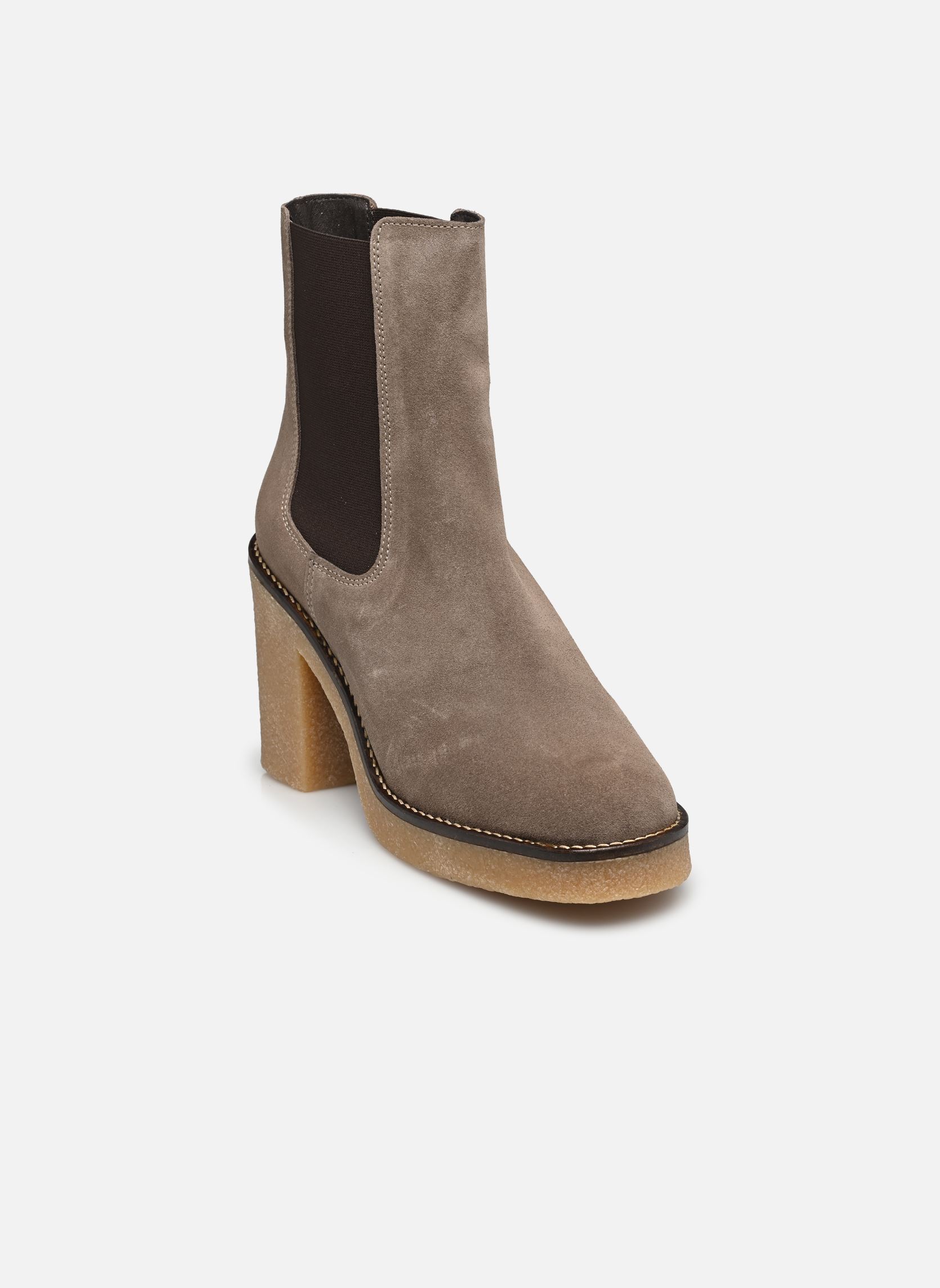 Botines y botas Catalya mujer marrón Eram Botines y botas Catalya mujer marrón Taupe