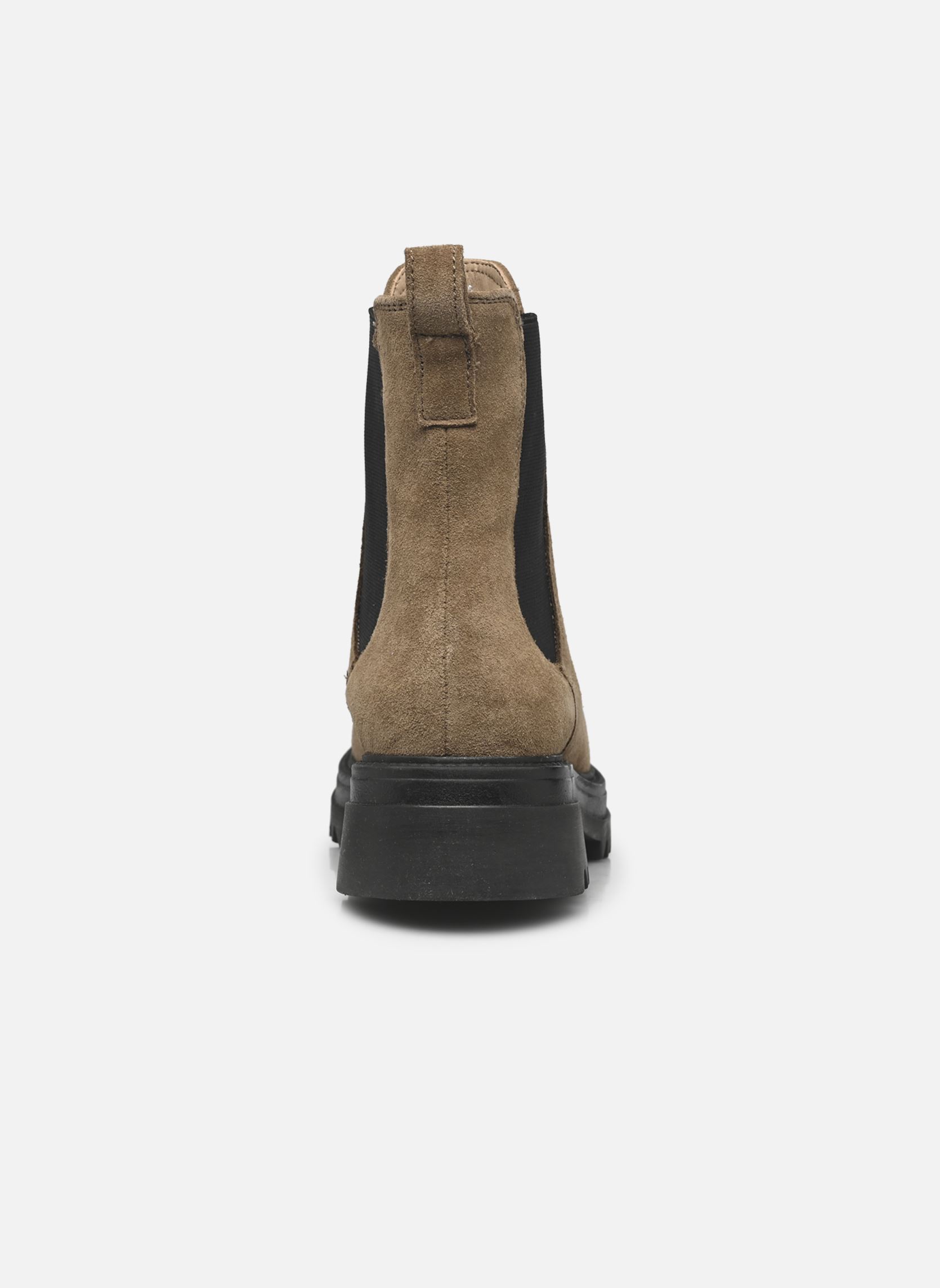Enkellaarzen en boots Heta dames bruin Texto Enkellaarzen en boots Heta dames bruin marron