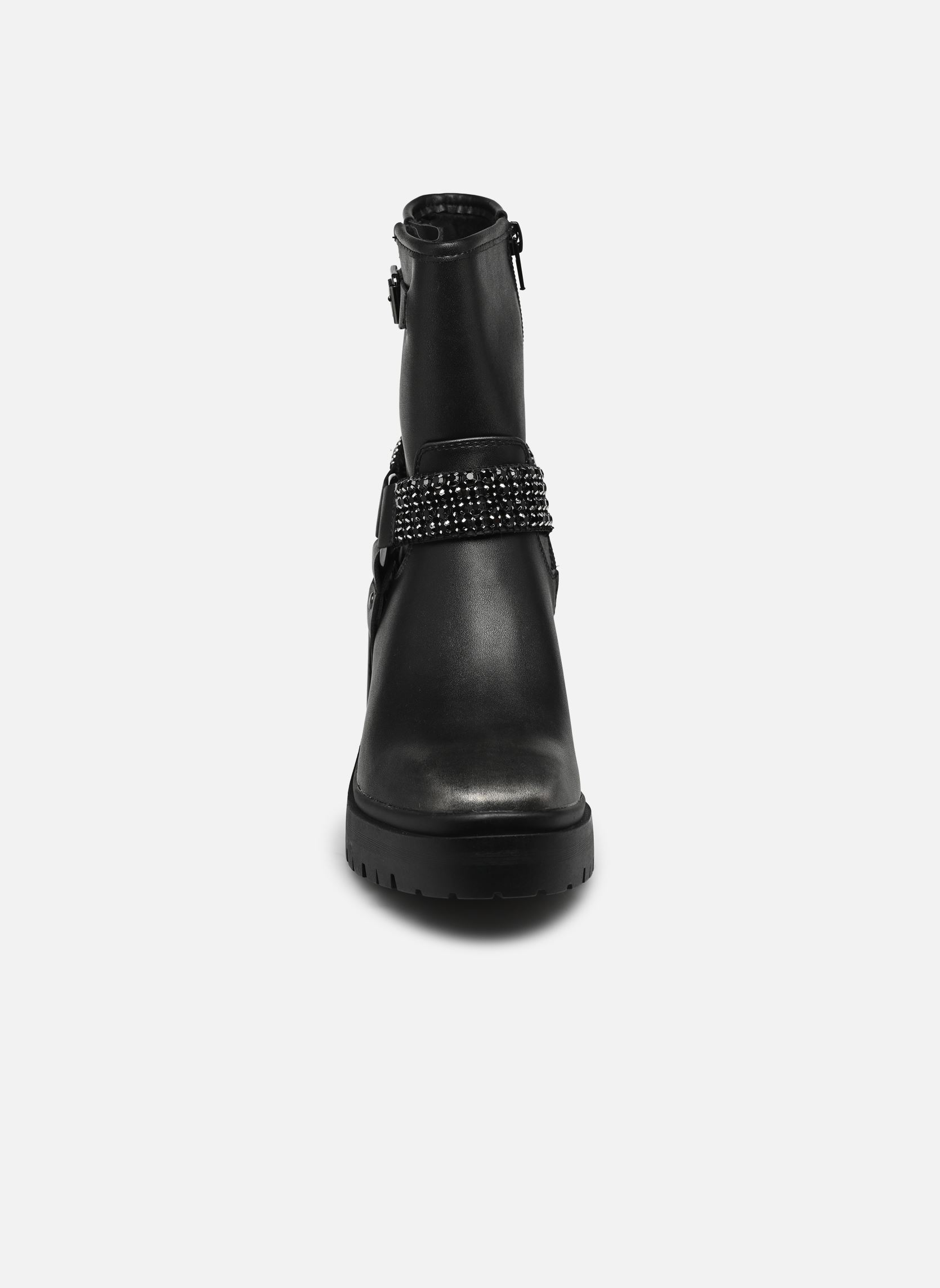 Biker boots Carlina dames zilver Texto Biker boots Carlina dames zilver Argent