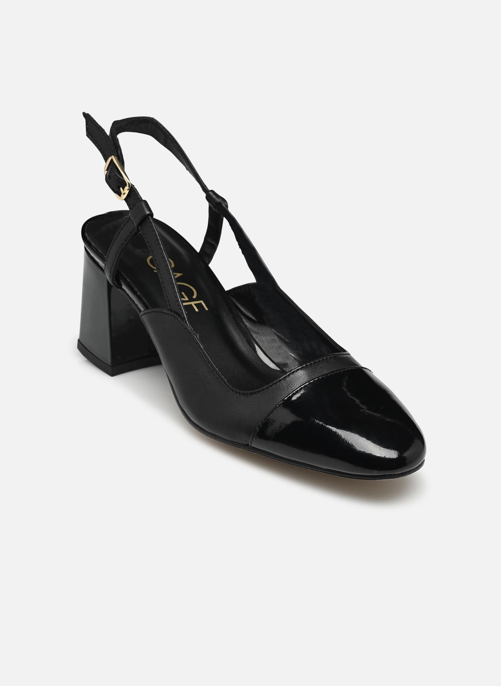 Pumps mit Riemchen DENITSA damen schwarz Bocage Pumps mit Riemchen DENITSA damen schwarz NOIR