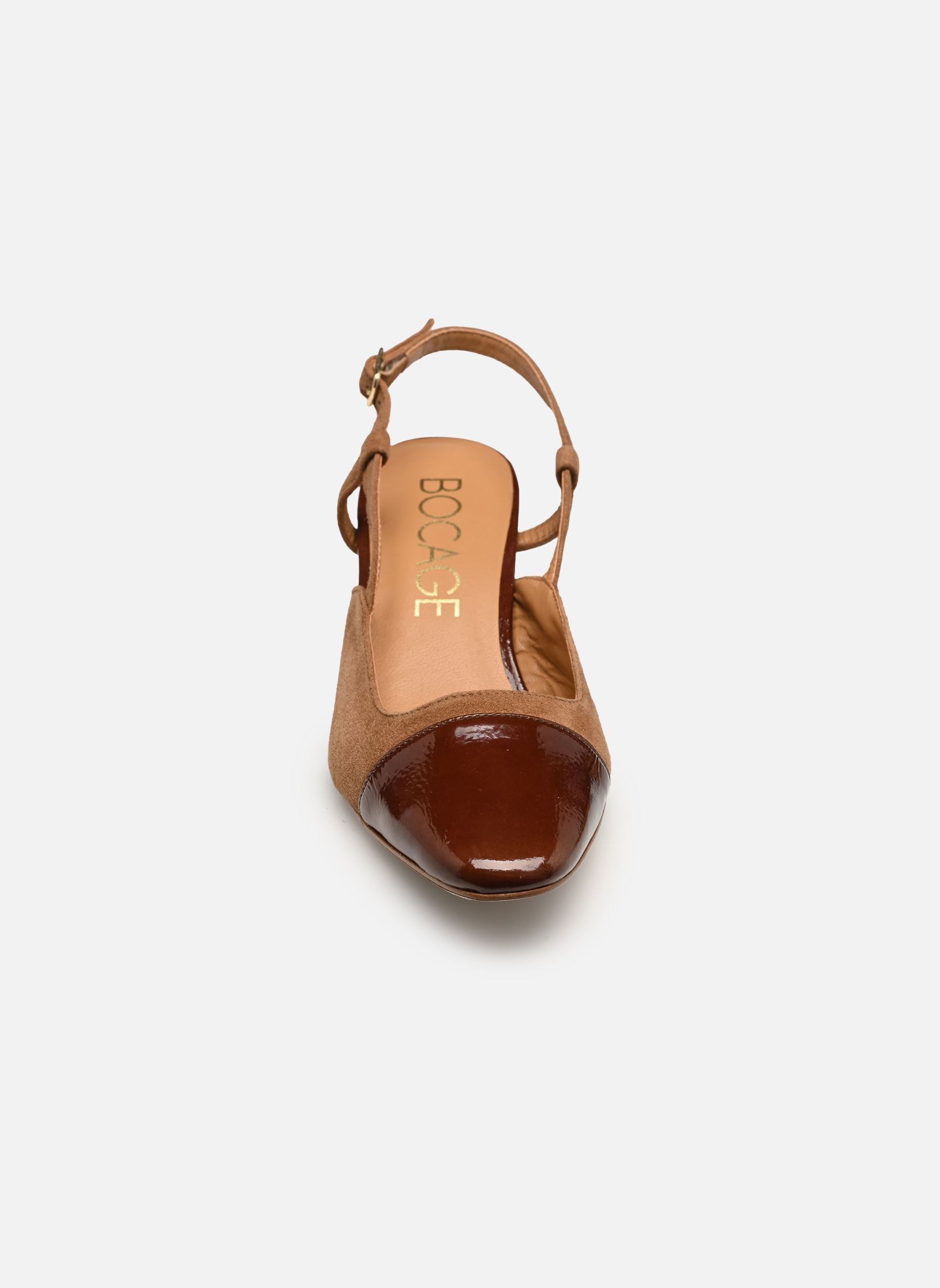 Slingback pumps DENITSA dames bruin Bocage Slingback pumps DENITSA dames bruin MARRON