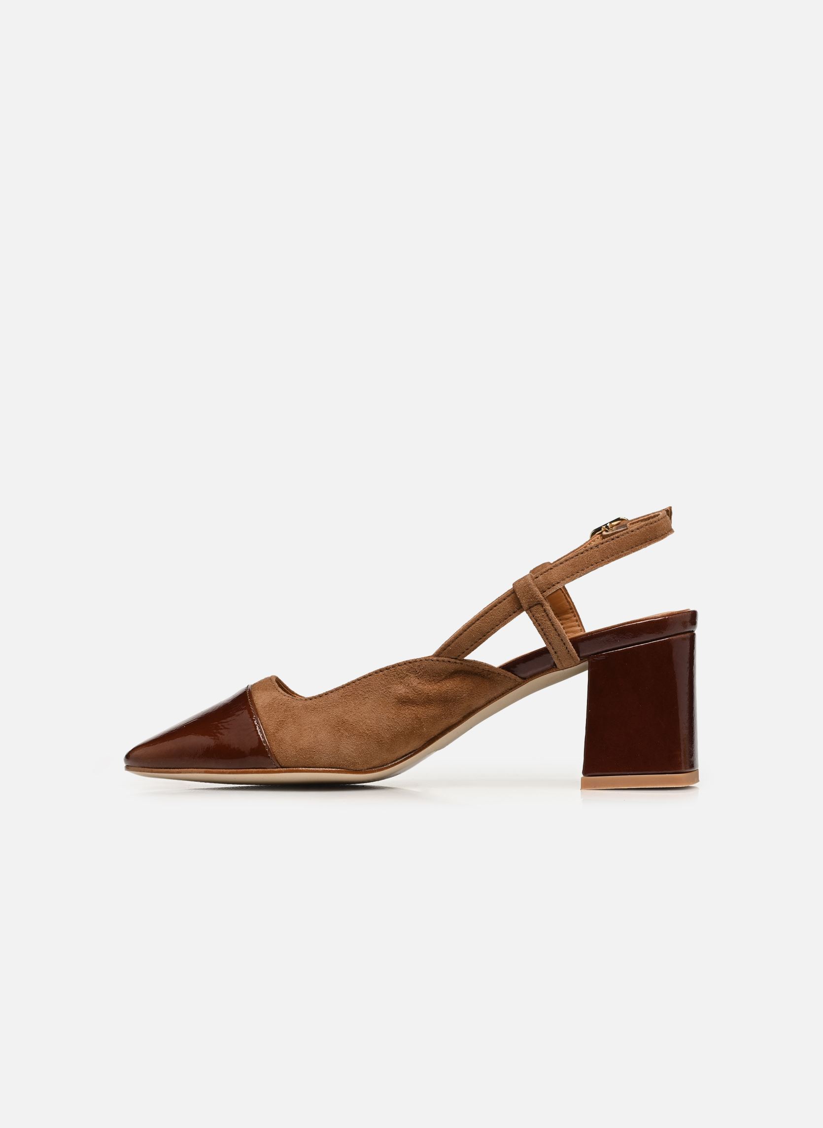 Slingback pumps DENITSA dames bruin Bocage Slingback pumps DENITSA dames bruin MARRON