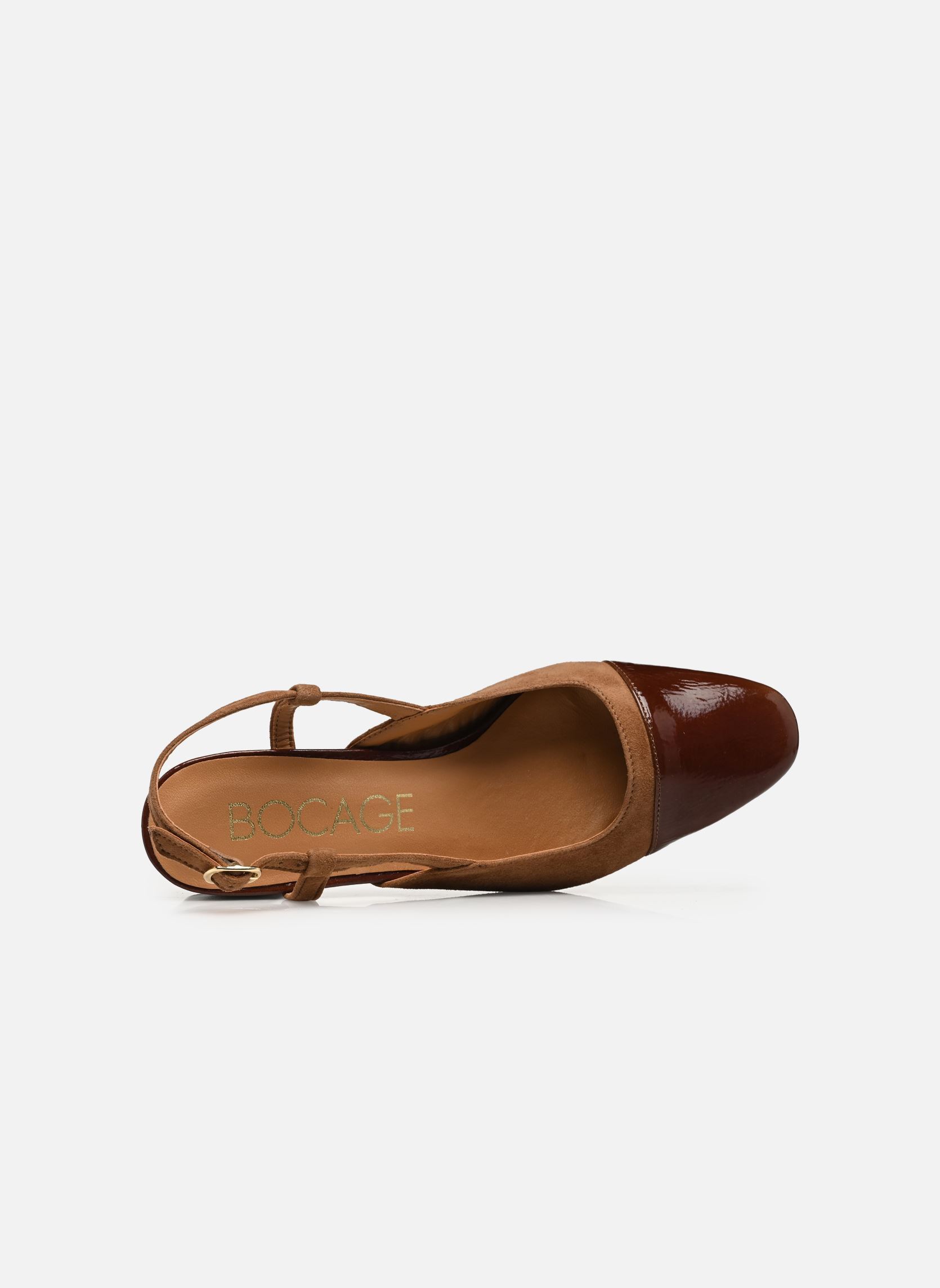 Slingback pumps DENITSA dames bruin Bocage Slingback pumps DENITSA dames bruin MARRON