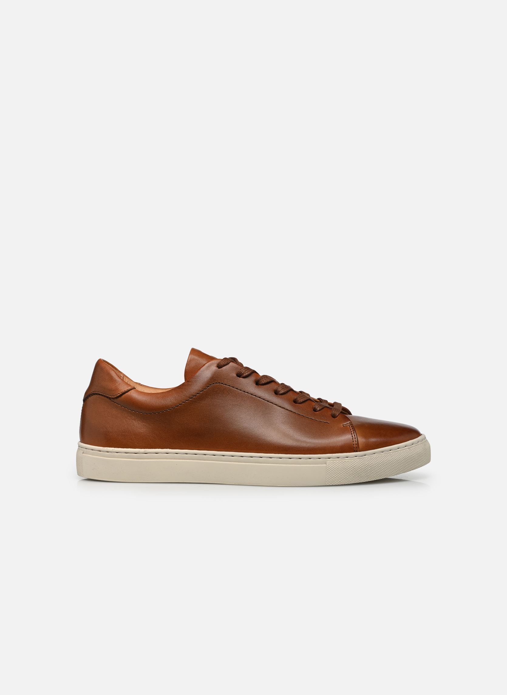 Baskets basses MONTGOMERY homme marron Bocage Baskets basses MONTGOMERY homme marron CUIR COGNAC/AUTRE