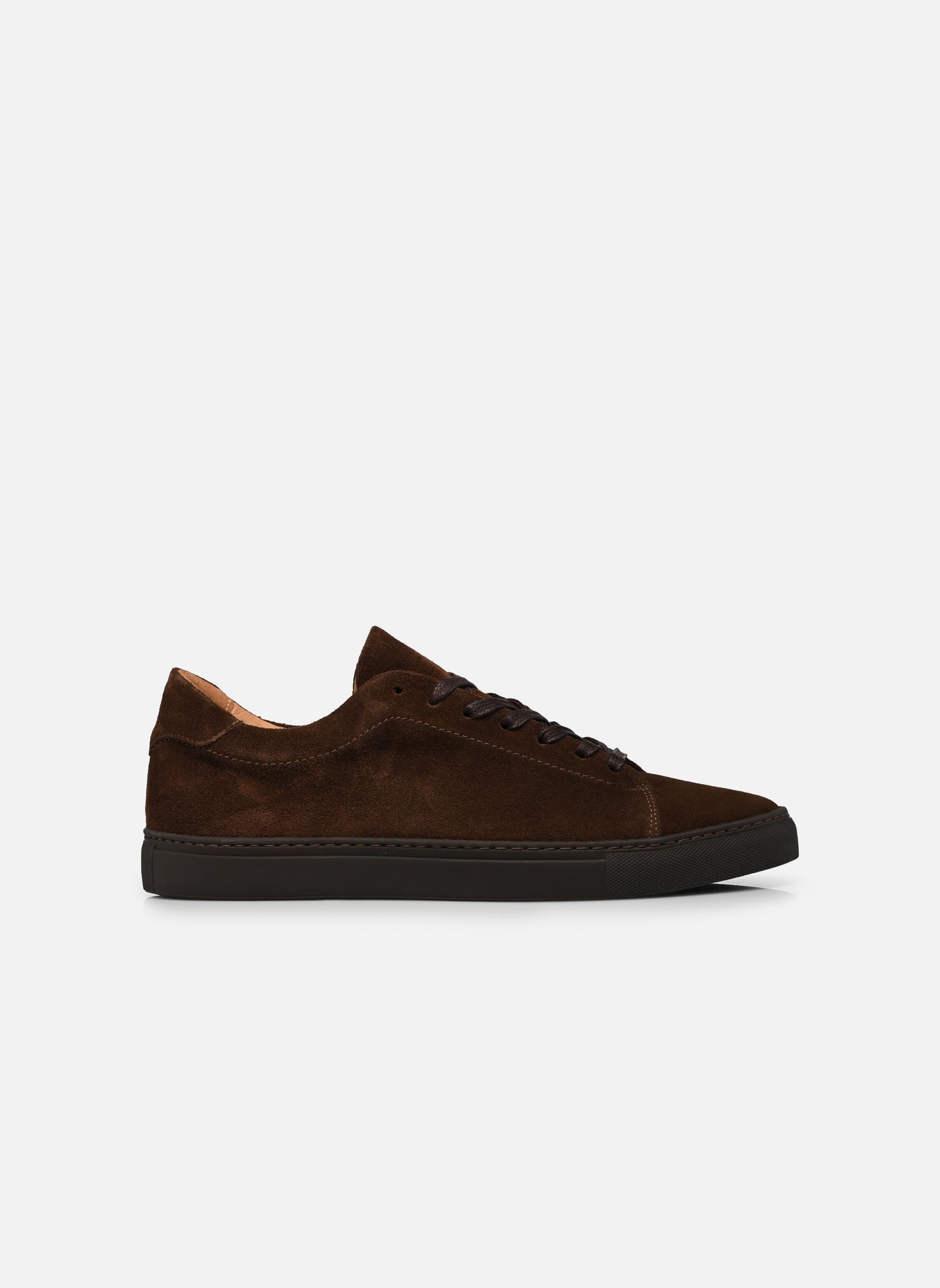 Baskets basses MONTGOMERY homme marron Bocage Baskets basses MONTGOMERY homme marron VELOURS MARRON FONCE