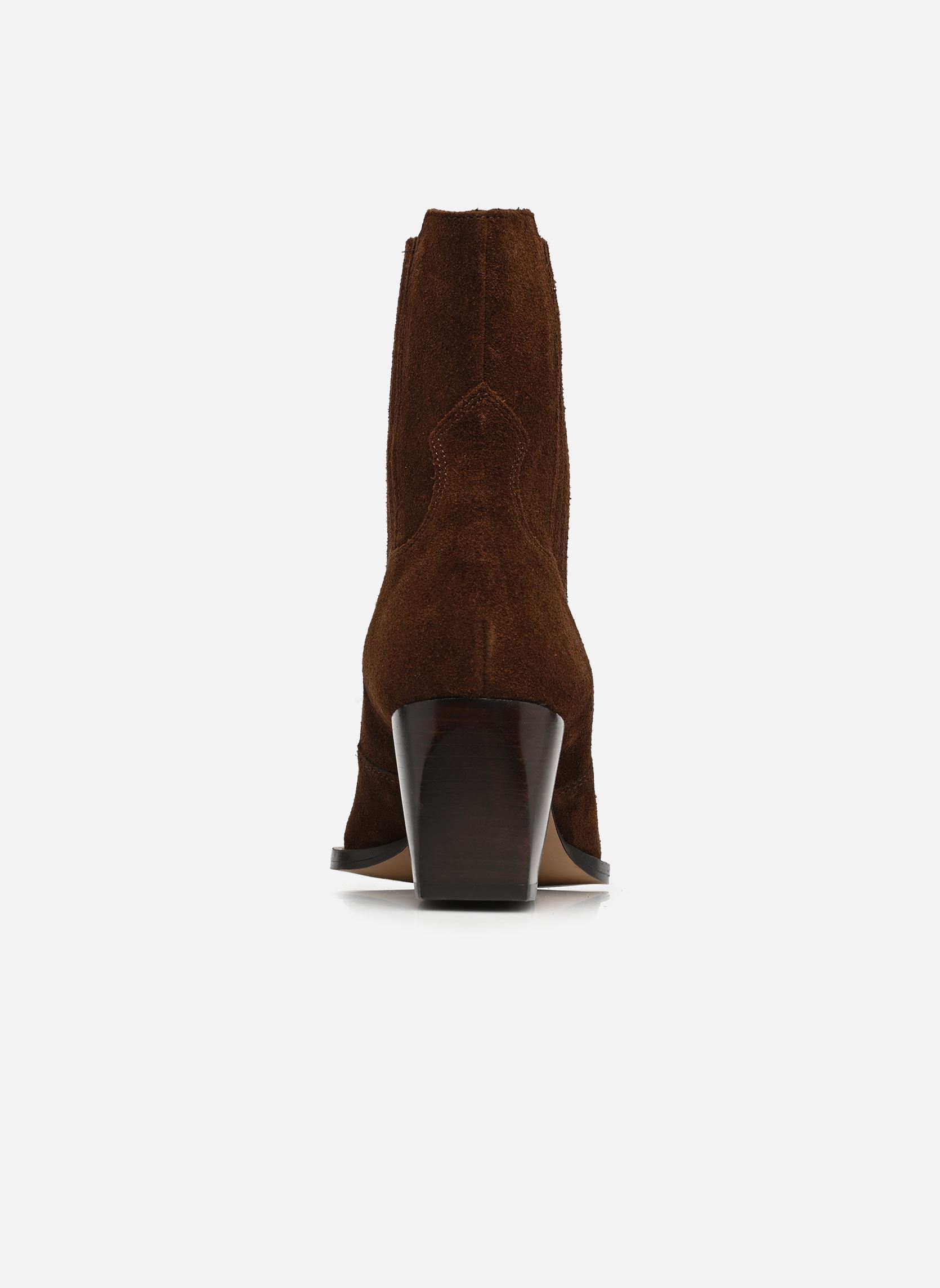 Bottines basses MICKA femme marron Bocage Bottines basses MICKA femme marron VELOURS MARRON