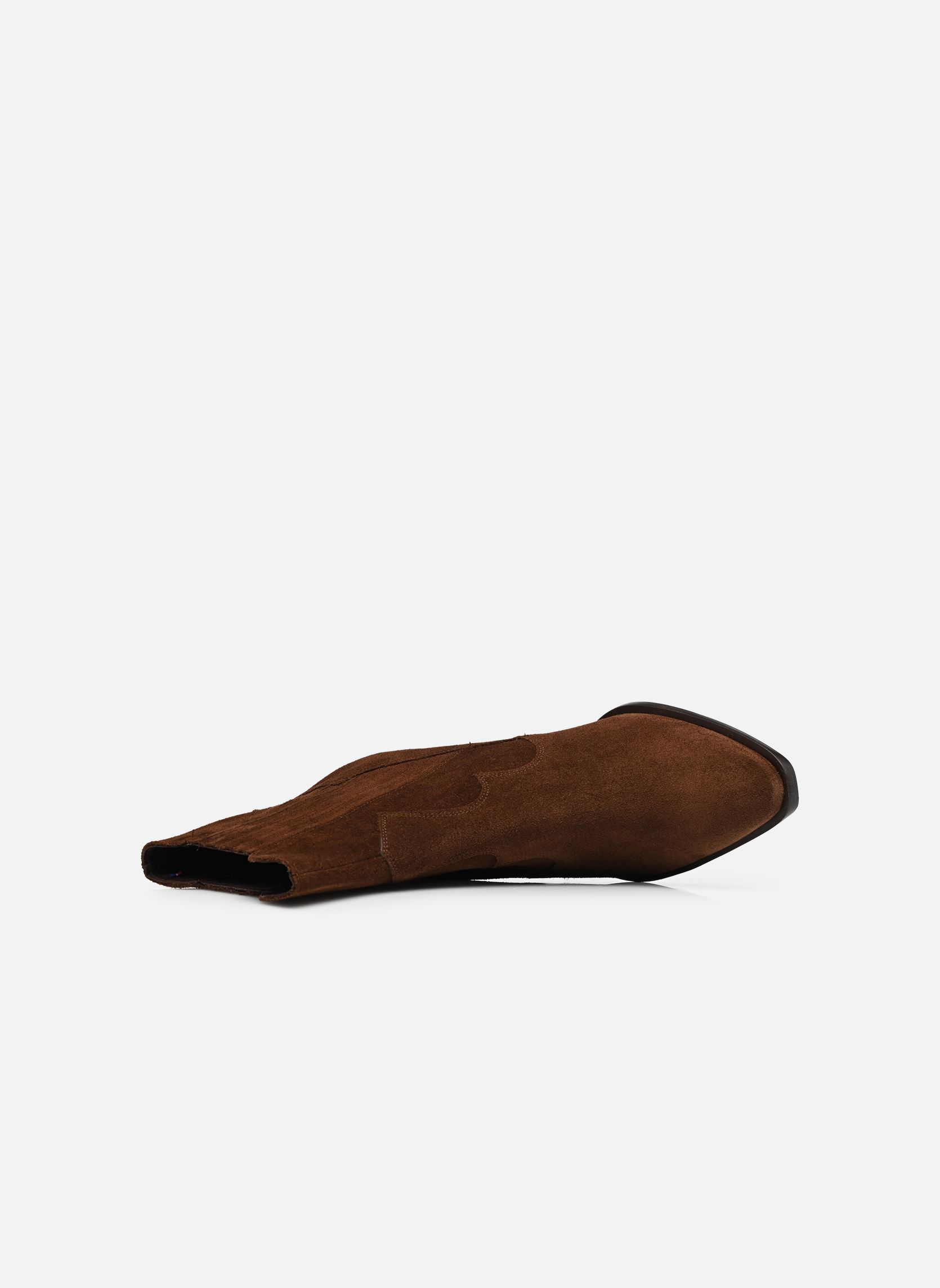 Bottines basses MICKA femme marron Bocage Bottines basses MICKA femme marron VELOURS MARRON