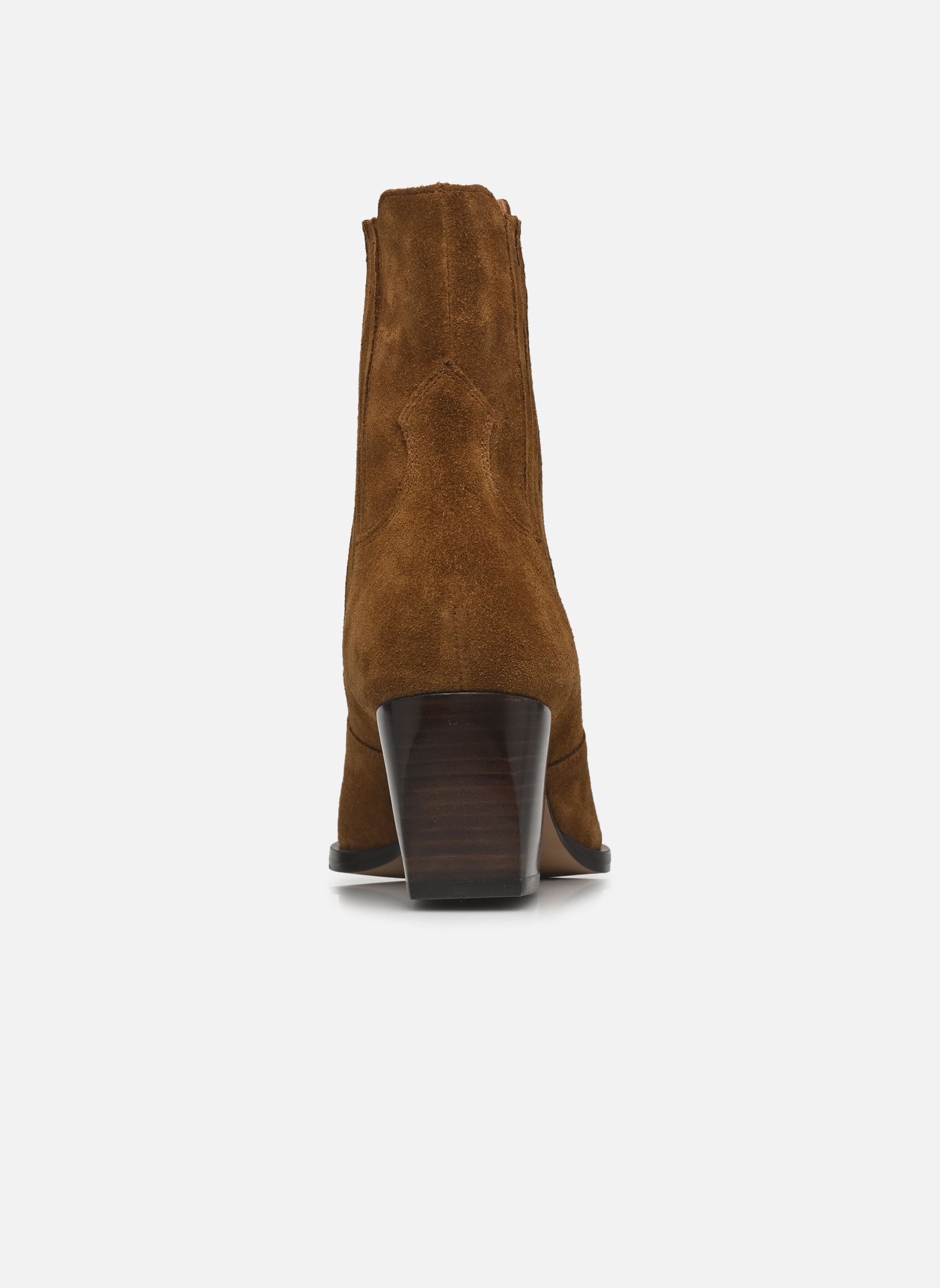 Bottines et boots MICKA femme marron Bocage Bottines et boots MICKA femme marron MARRON