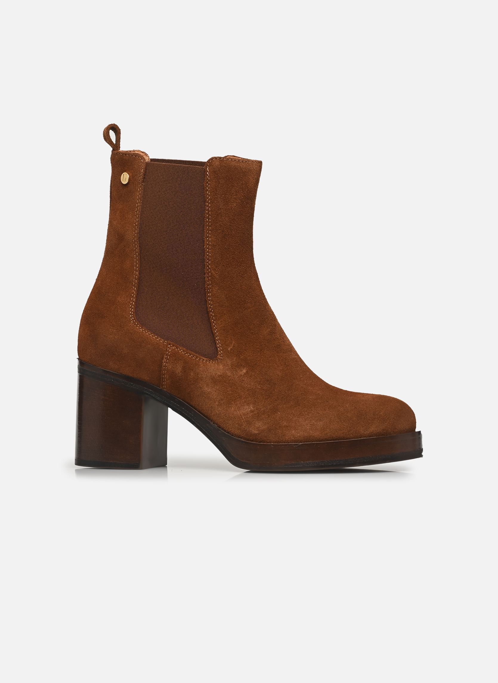 Stivaletti e stivali ELEA donna marrone Bocage Stivaletti e stivali ELEA donna marrone COGNAC