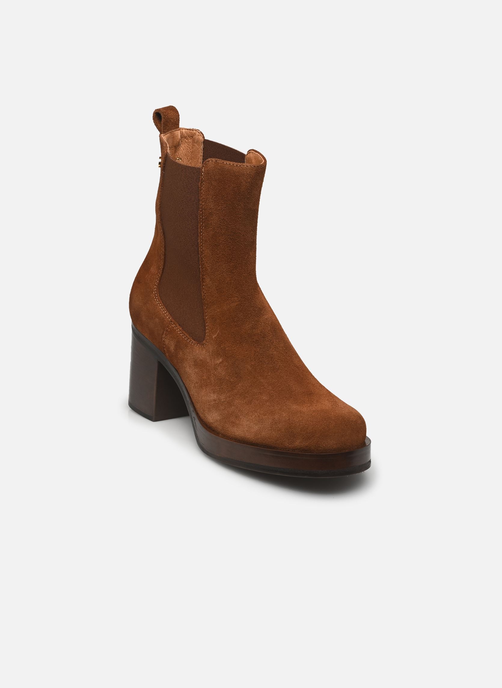 Stivaletti e stivali ELEA donna marrone Bocage Stivaletti e stivali ELEA donna marrone COGNAC