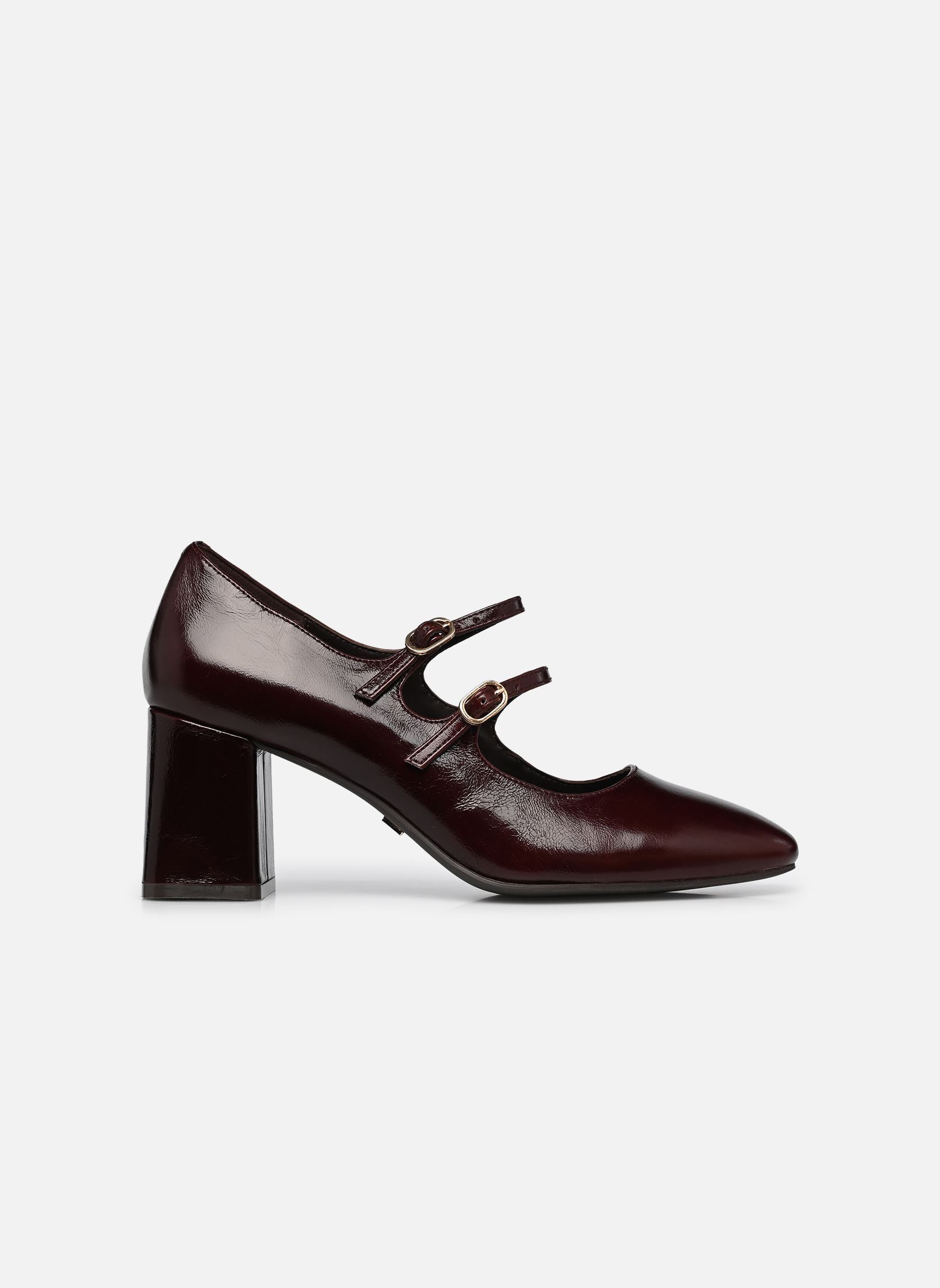 Escarpins à brides IZA femme bordeaux Bocage Escarpins à brides IZA femme bordeaux CUIR VIOLET