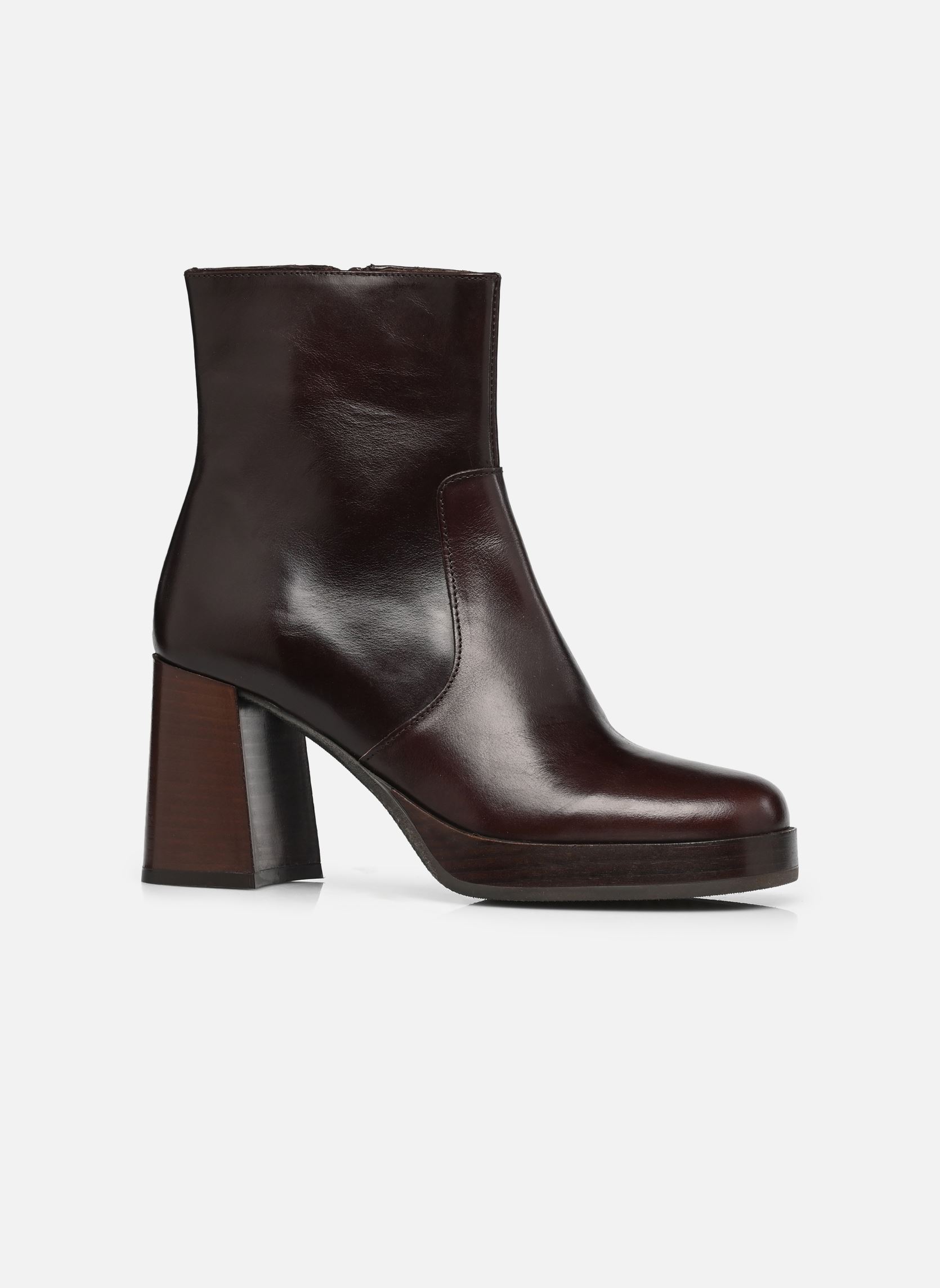 Bottines basses EZRA femme marron Bocage Bottines basses EZRA femme marron CUIR MARRON