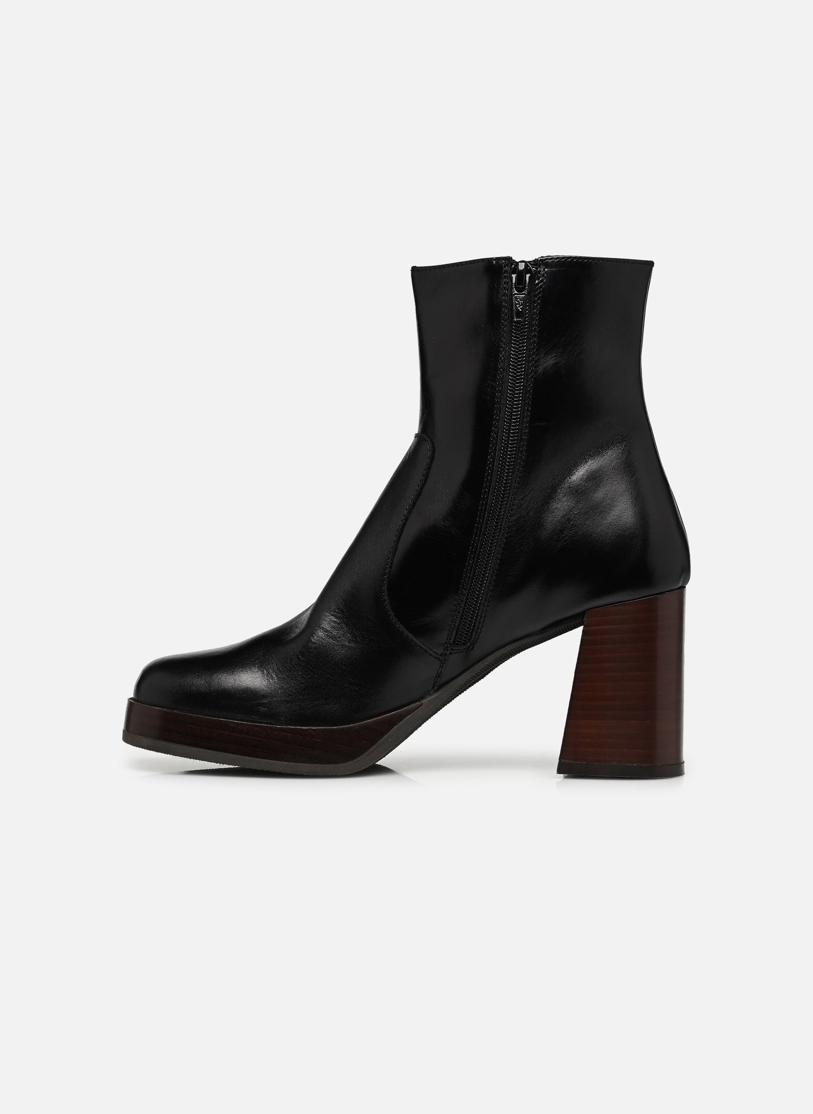 Bottines basses EZRA femme noir Bocage Bottines basses EZRA femme noir CUIR NOIR/AUTRE
