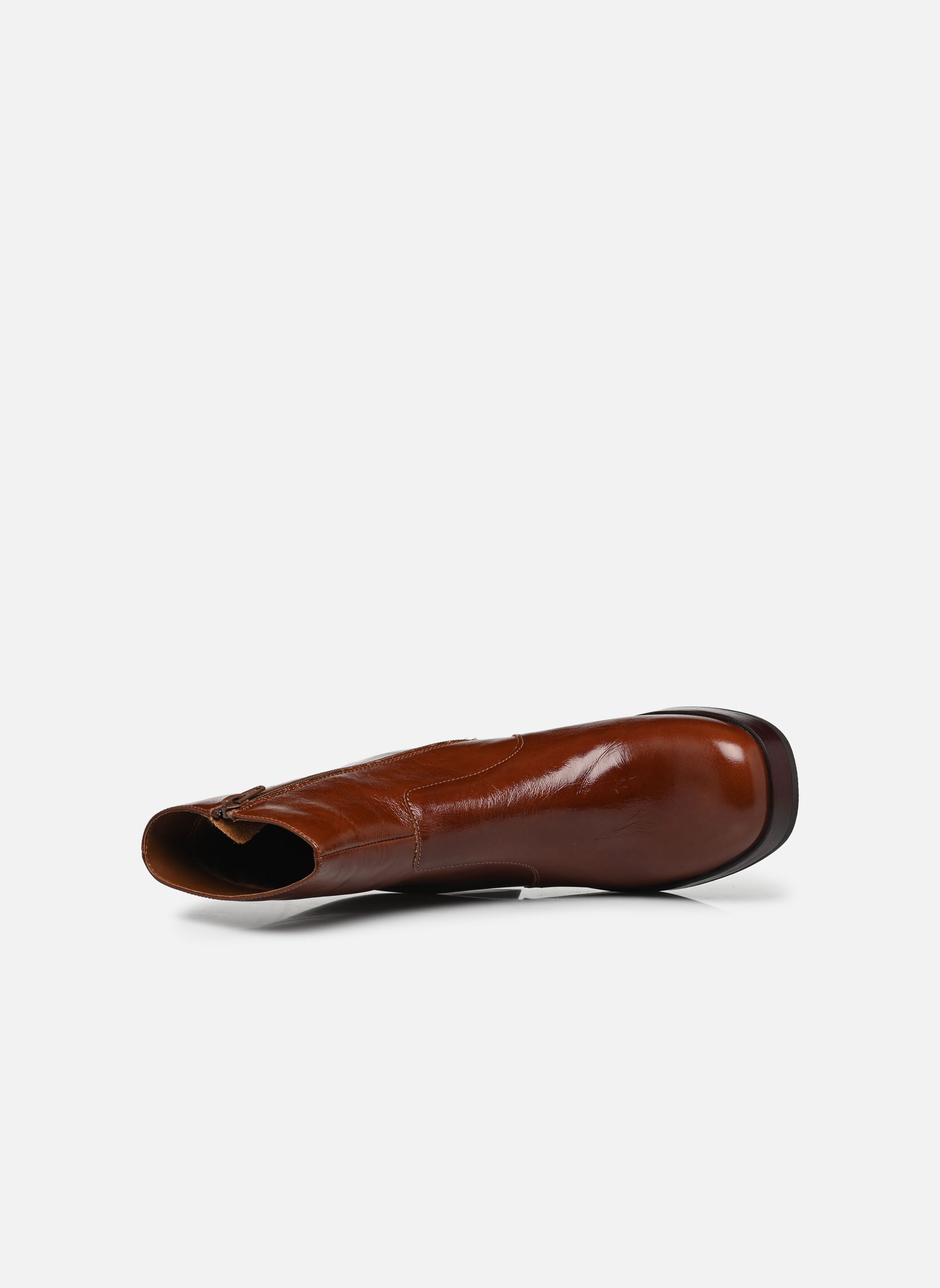 Lage enkellaarsjes EZRA dames bruin Bocage Lage enkellaarsjes EZRA dames bruin COGNAC