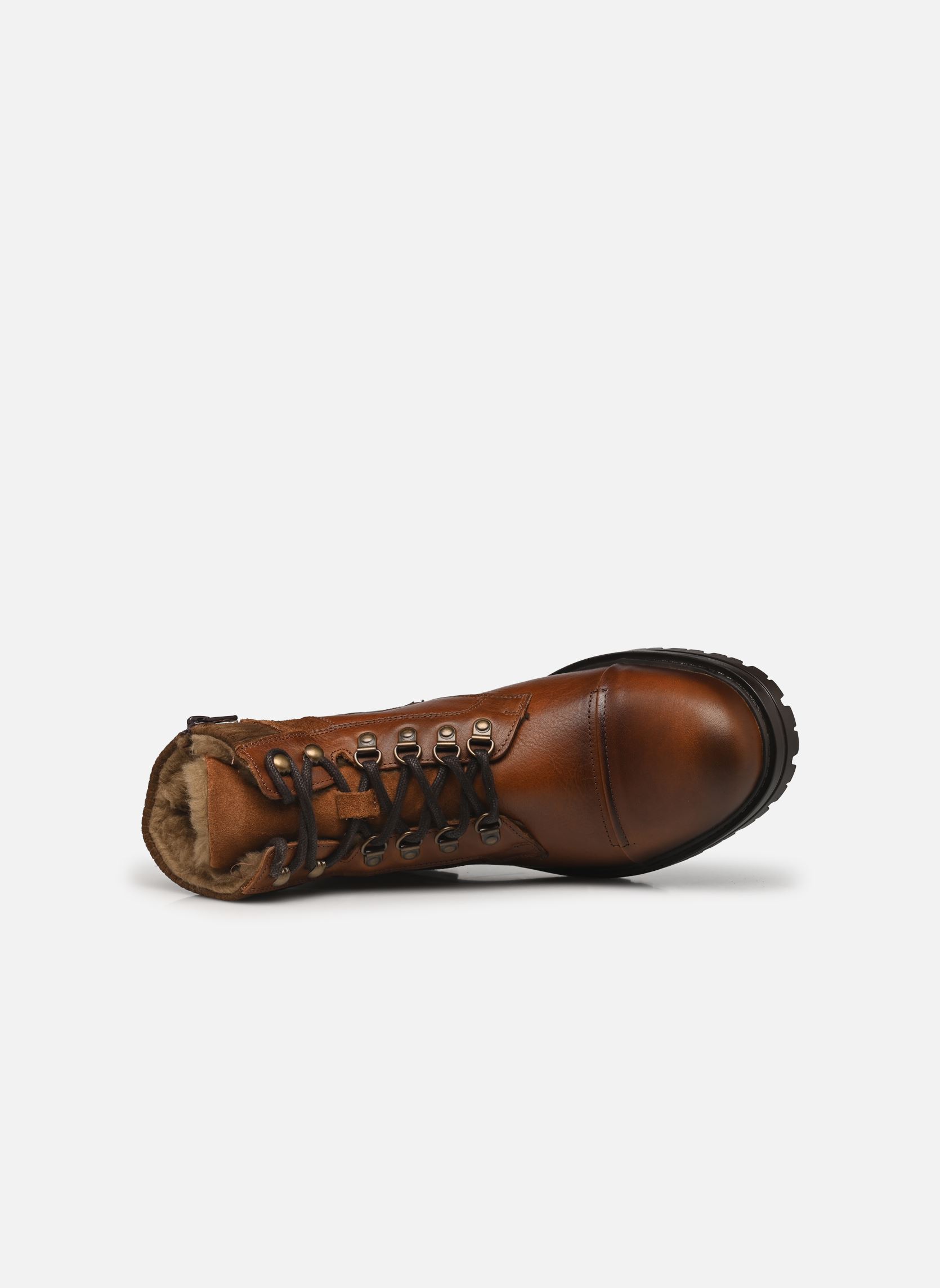 Bottines à lacets TIBERE homme marron Bocage Bottines à lacets TIBERE homme marron COGNAC