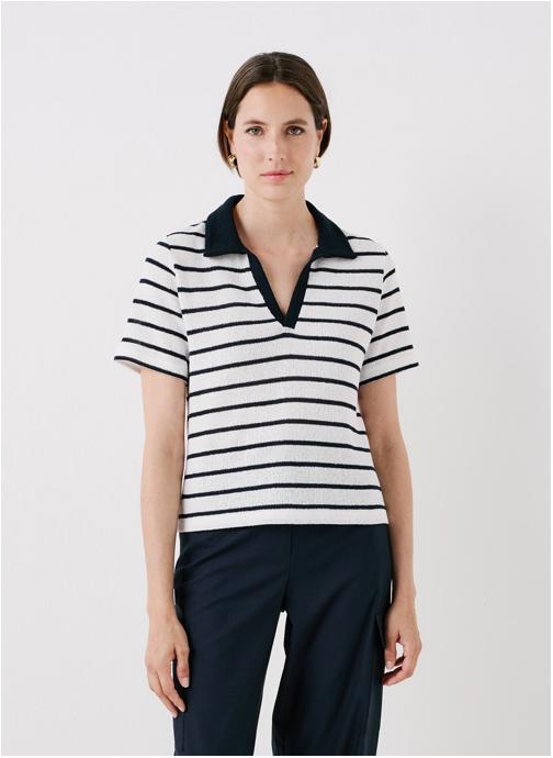 Caroll Tee-shirts 242T-TELINE femme bleu
