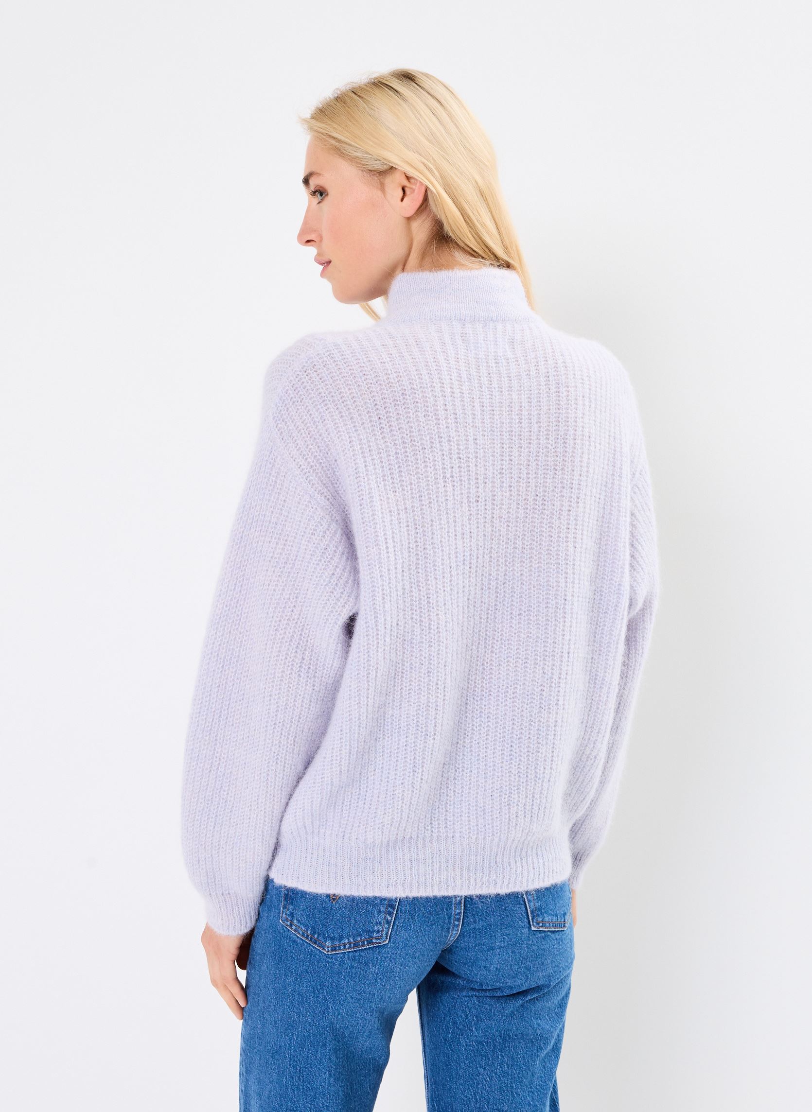 Pulls Anna femme violet Des Petits Hauts Pulls Anna femme violet Souffle Chine