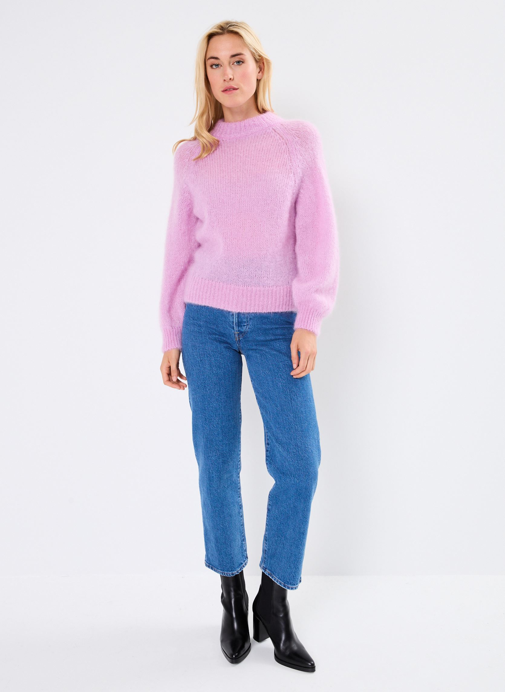 Pulls Chachou femme rose Des Petits Hauts Pulls Chachou femme rose Blossom
