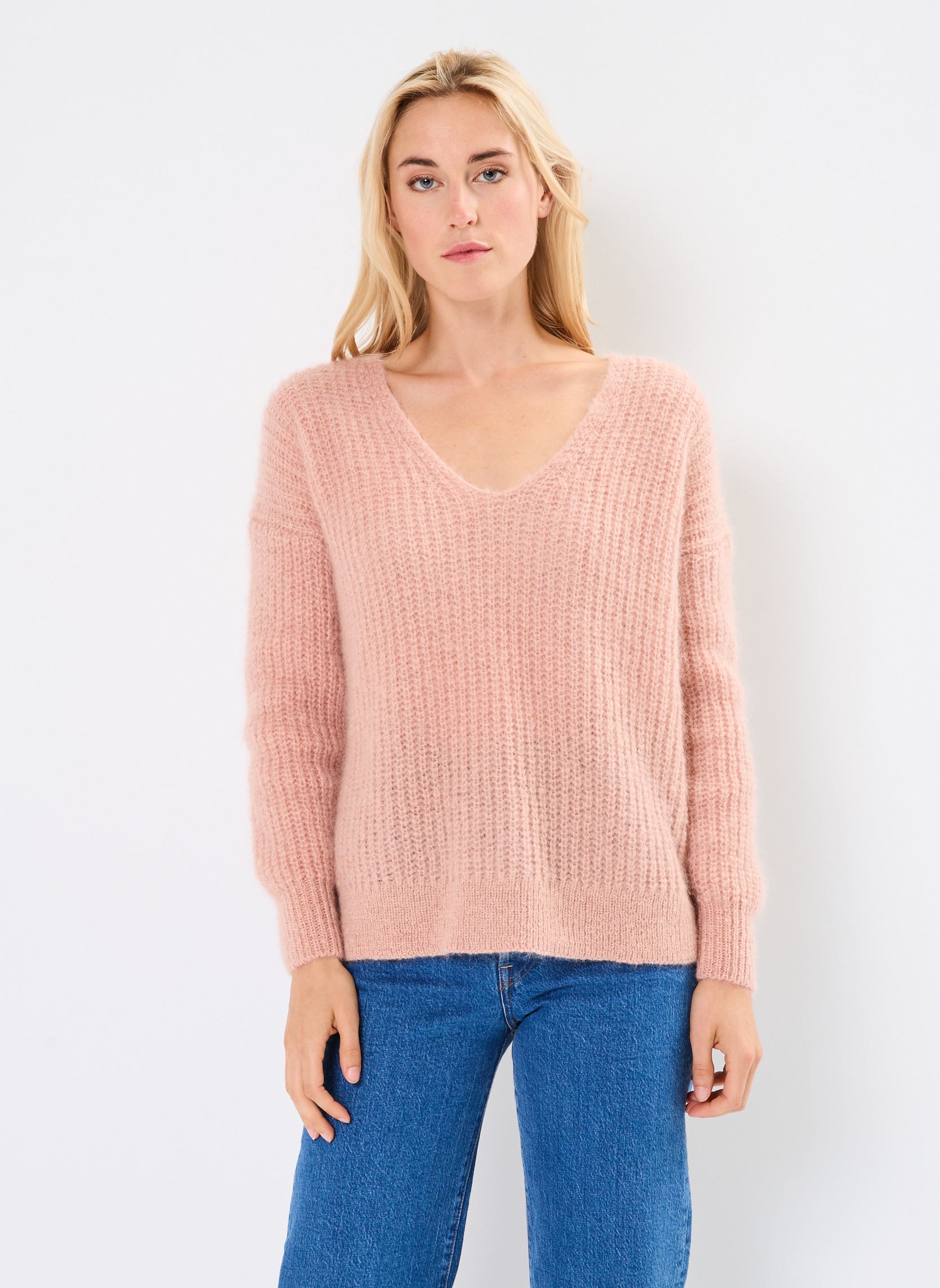 Pullover Charlie damen beige Des Petits Hauts Pullover Charlie damen beige Naturel