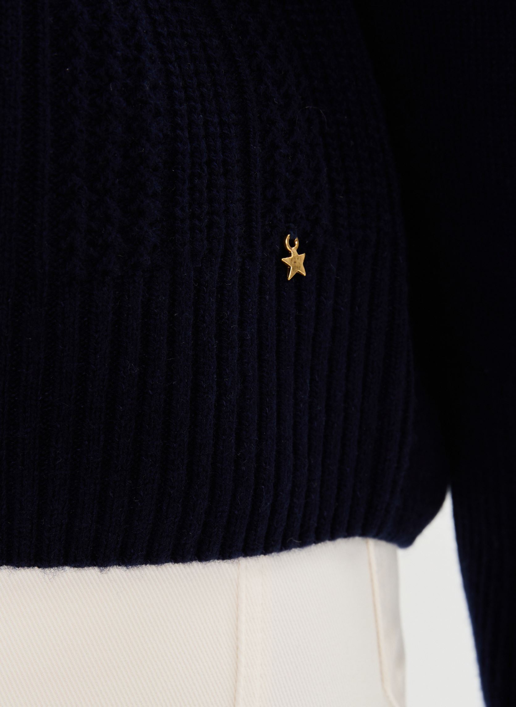 Truien Aramis dames blauw Des Petits Hauts Truien Aramis dames blauw MARINE