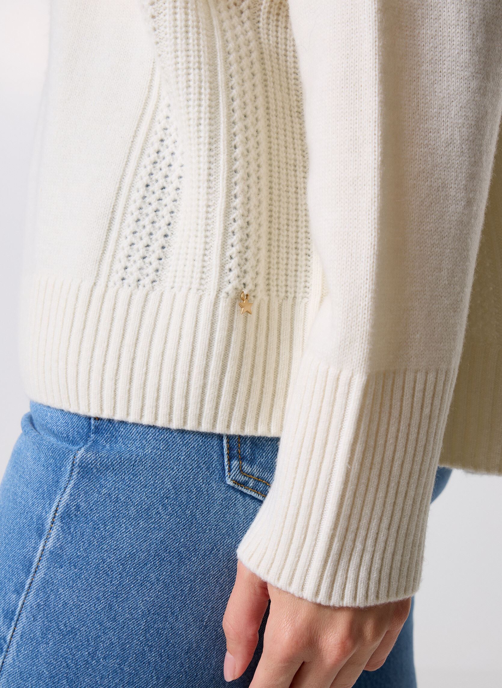 Maglioni Aramis donna bianco Des Petits Hauts Maglioni Aramis donna bianco CREME