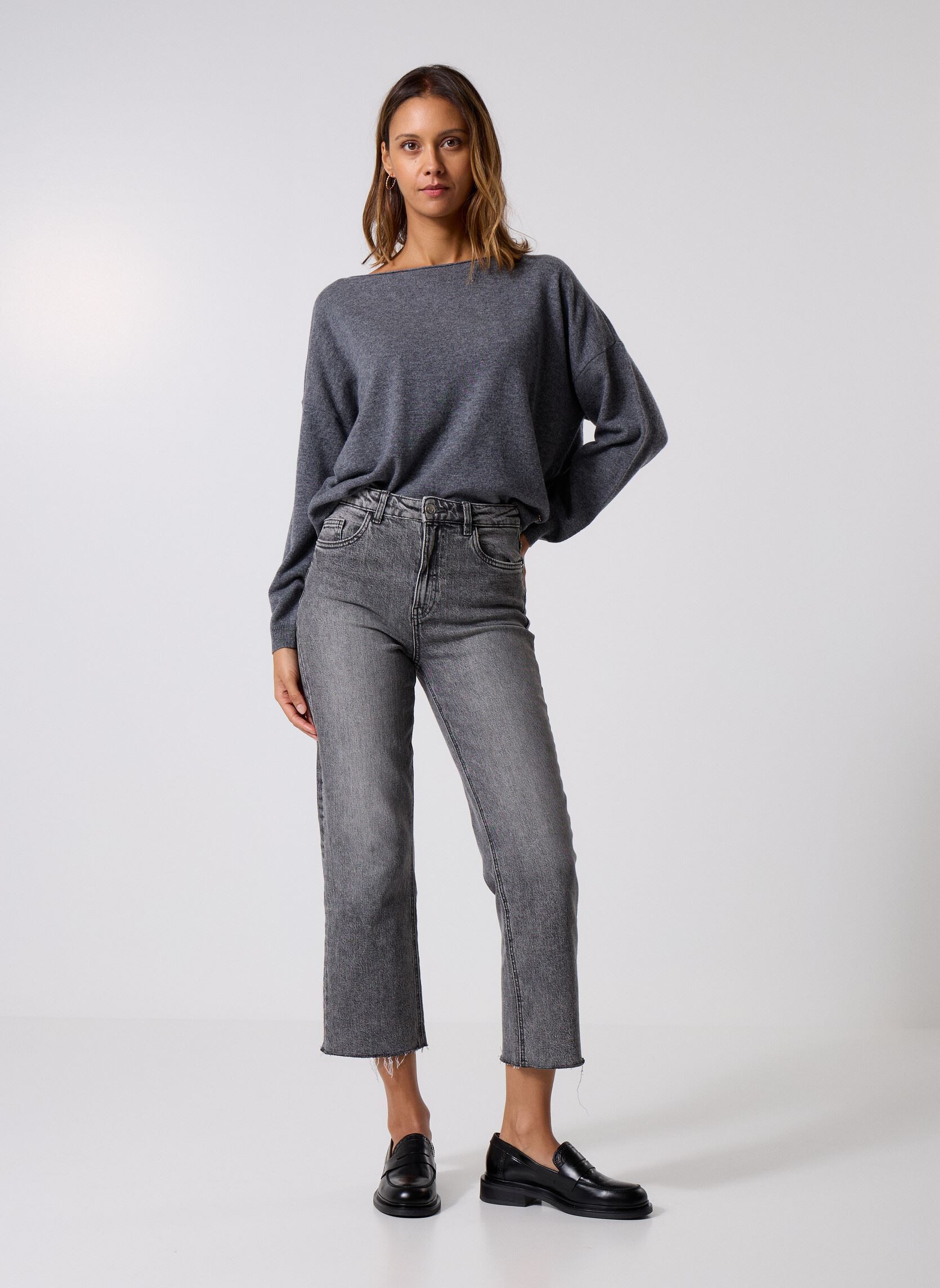 Truien Aragone dames grijs Des Petits Hauts Truien Aragone dames grijs Souris Chine
