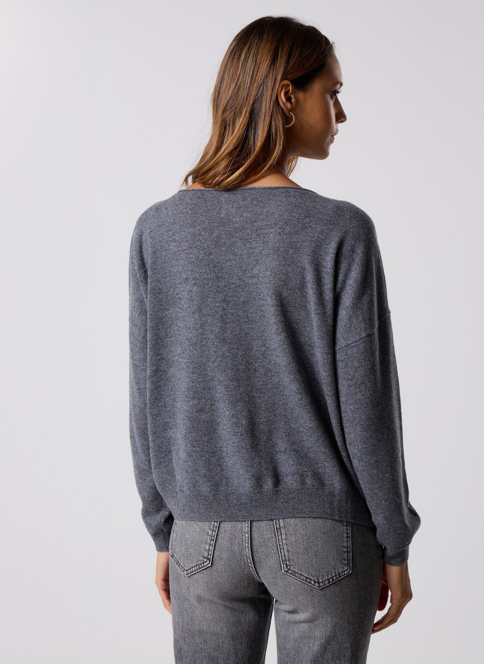 Truien Aragone dames grijs Des Petits Hauts Truien Aragone dames grijs Souris Chine