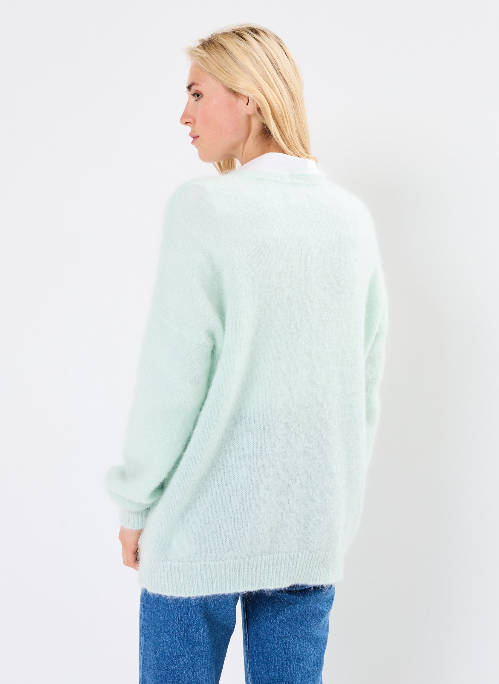 Gilets Betani femme vert Des Petits Hauts Gilets Betani femme vert VERT D'EAU