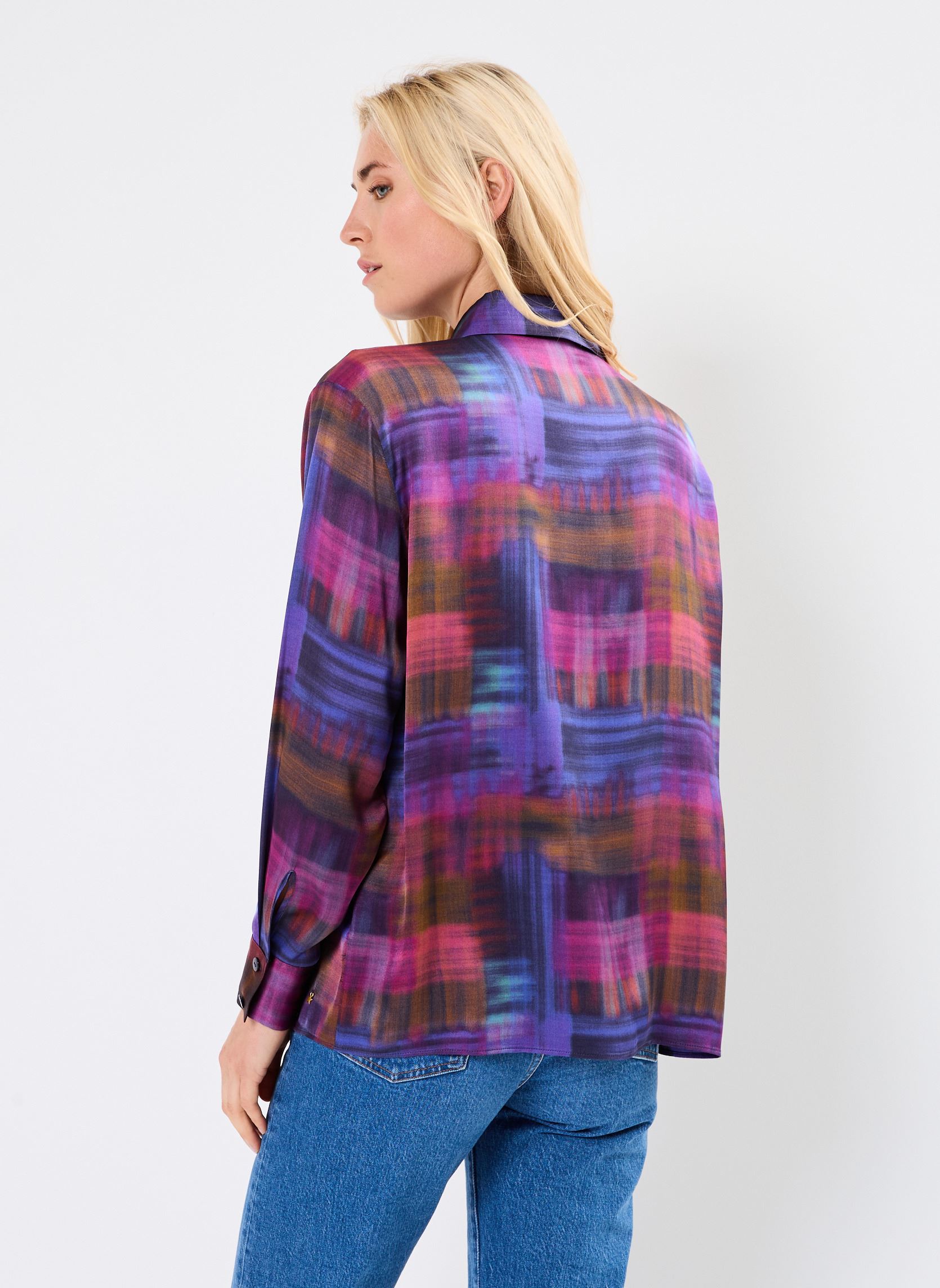 Chemises manches longues Evan femme multicolore Des Petits Hauts Chemises manches longues Evan femme multicolore Anoki