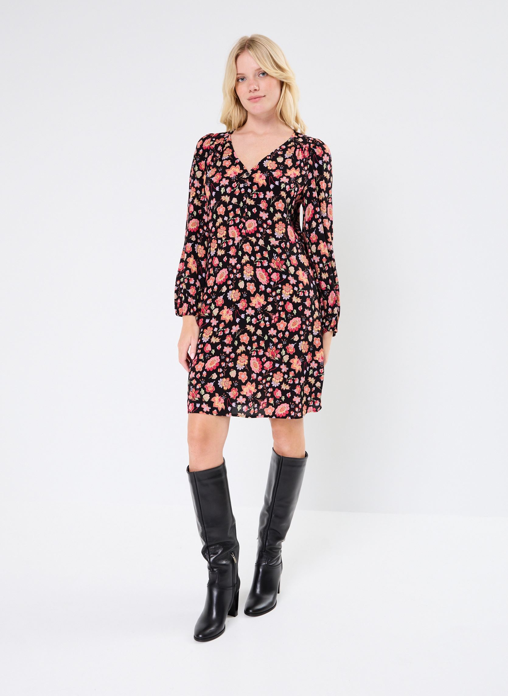 Vestidos Eliota mujer negro Des Petits Hauts Vestidos Eliota mujer negro Windy