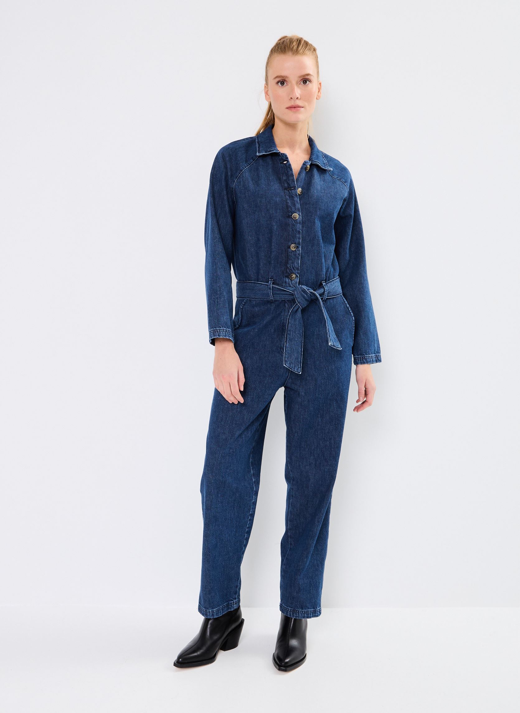 Jumpsuits Loustik damen blau Des Petits Hauts Jumpsuits Loustik damen blau Stone