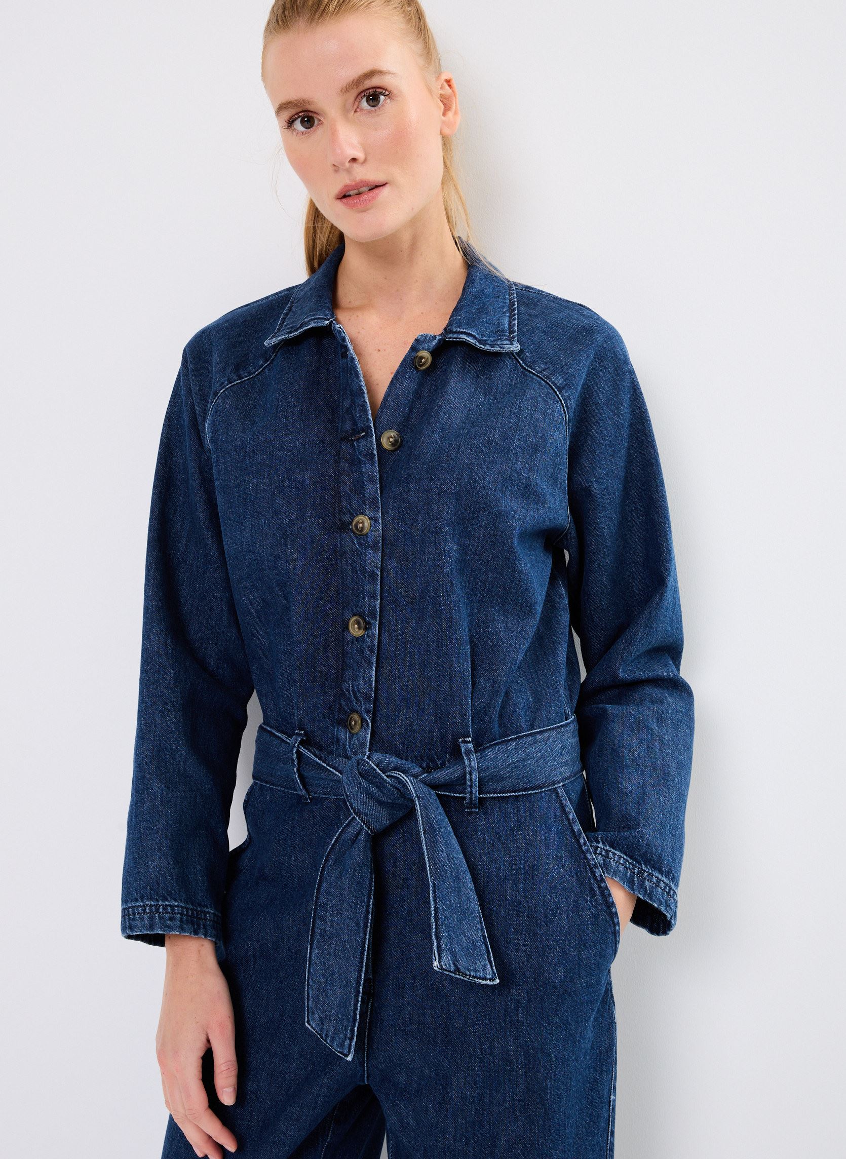 Jumpsuits Loustik damen blau Des Petits Hauts Jumpsuits Loustik damen blau Stone