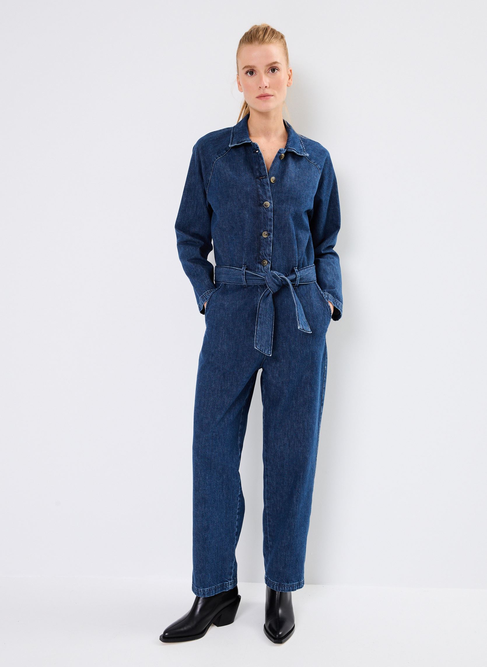 Jumpsuits Loustik damen blau Des Petits Hauts Jumpsuits Loustik damen blau Stone