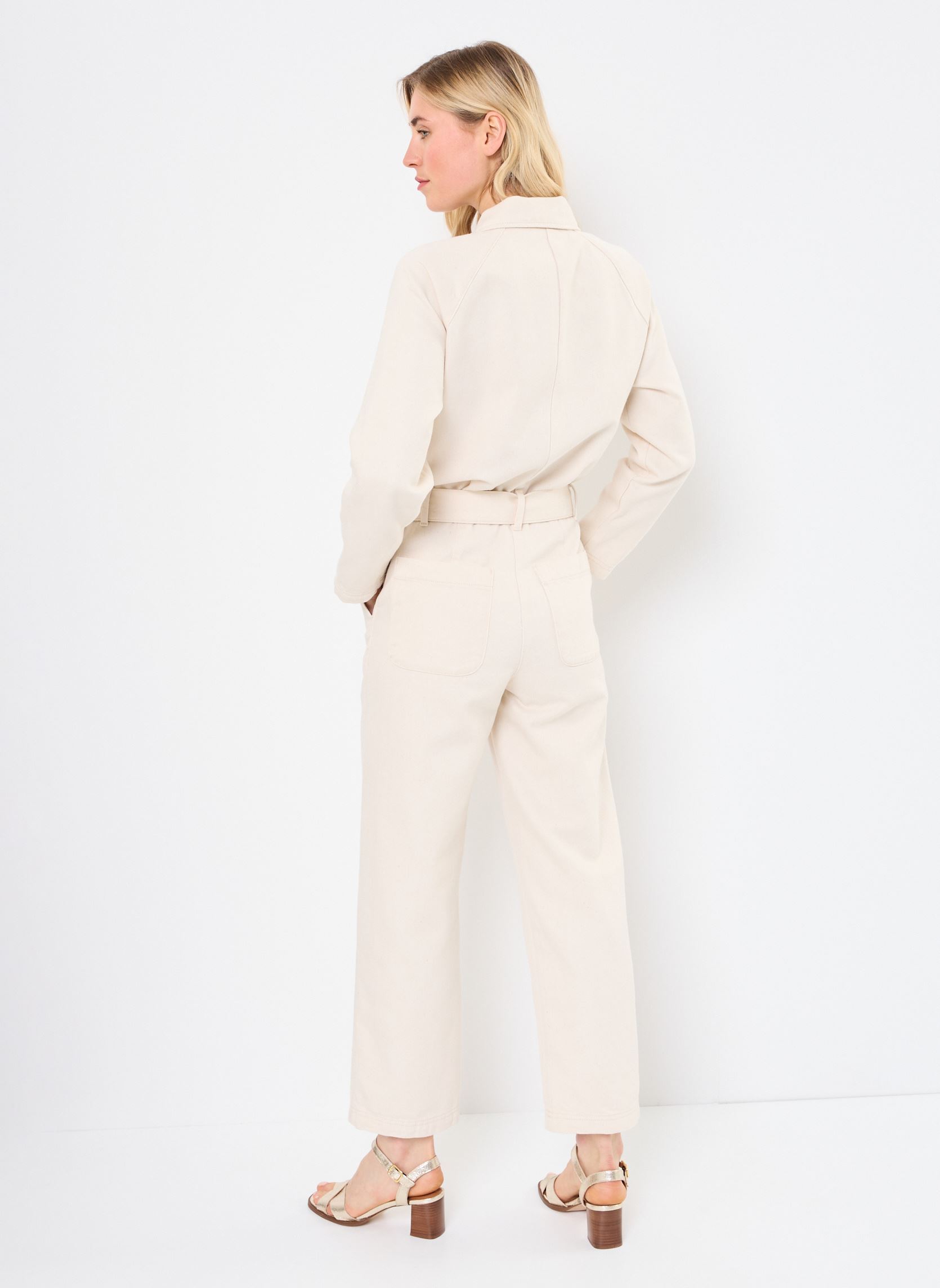 Jumpsuits Loustik damen beige Des Petits Hauts Jumpsuits Loustik damen beige Ecru